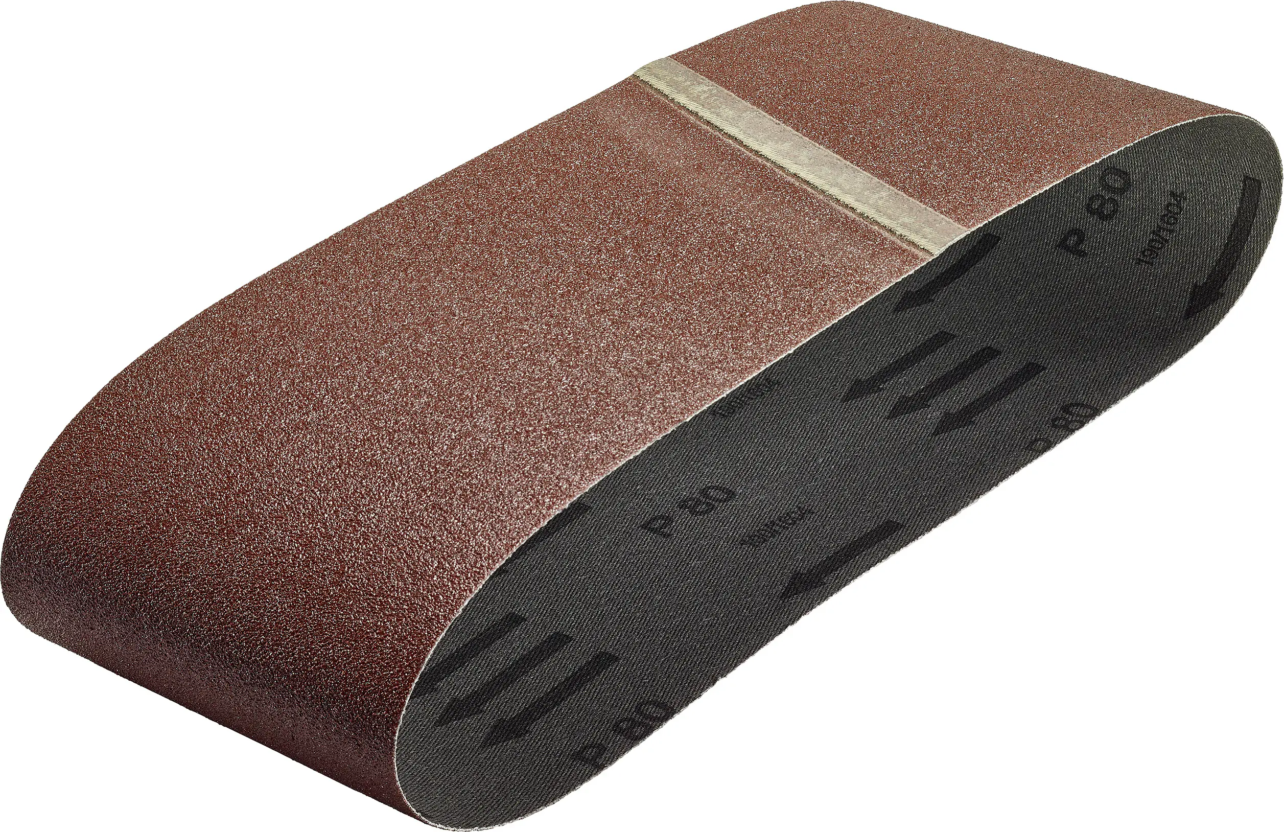 Wolfcraft Gewebeschleifbänder K80 75 x 533 mm 6 Stück