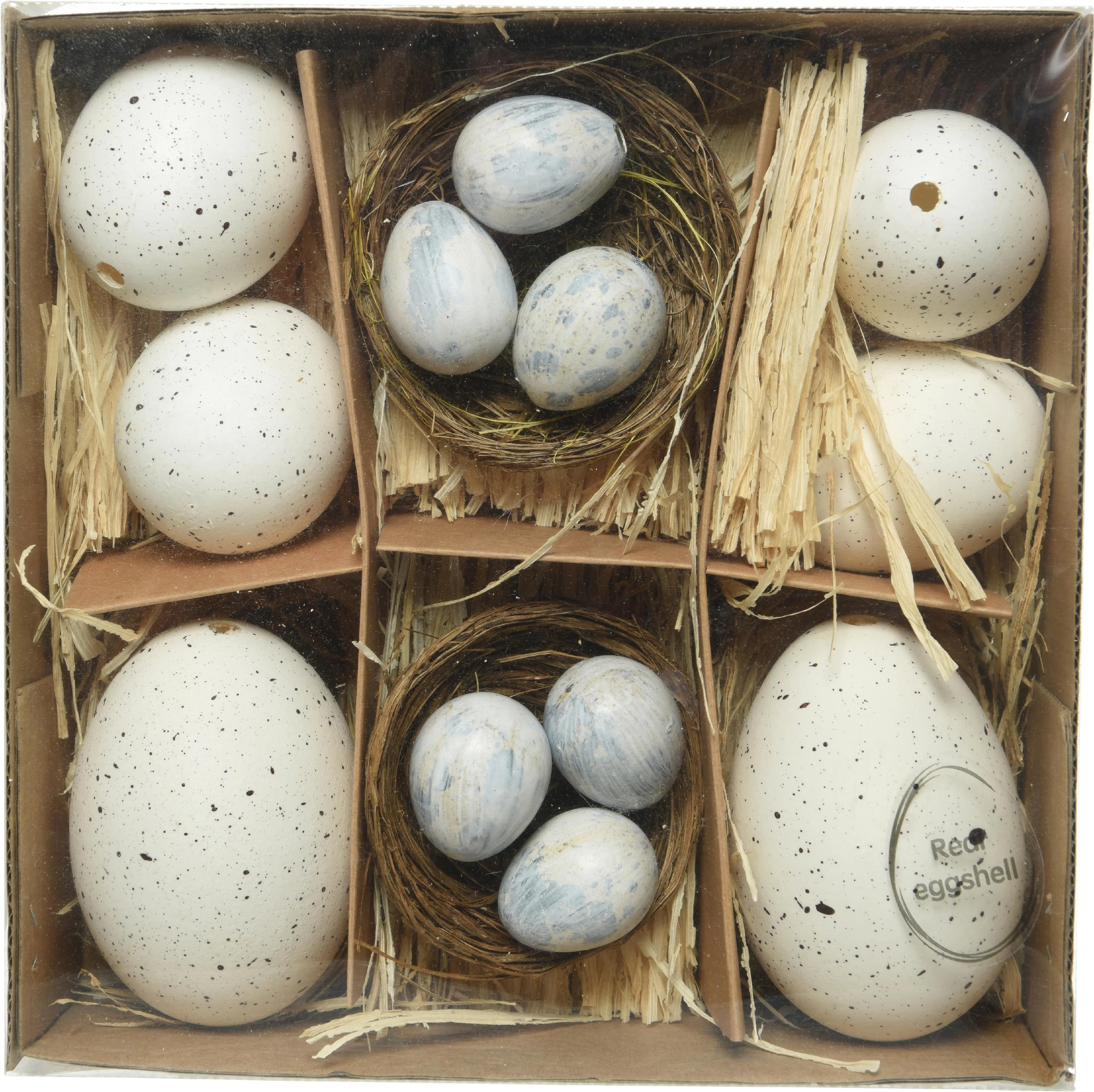 Kaemingk Deko Osterei-Set natural