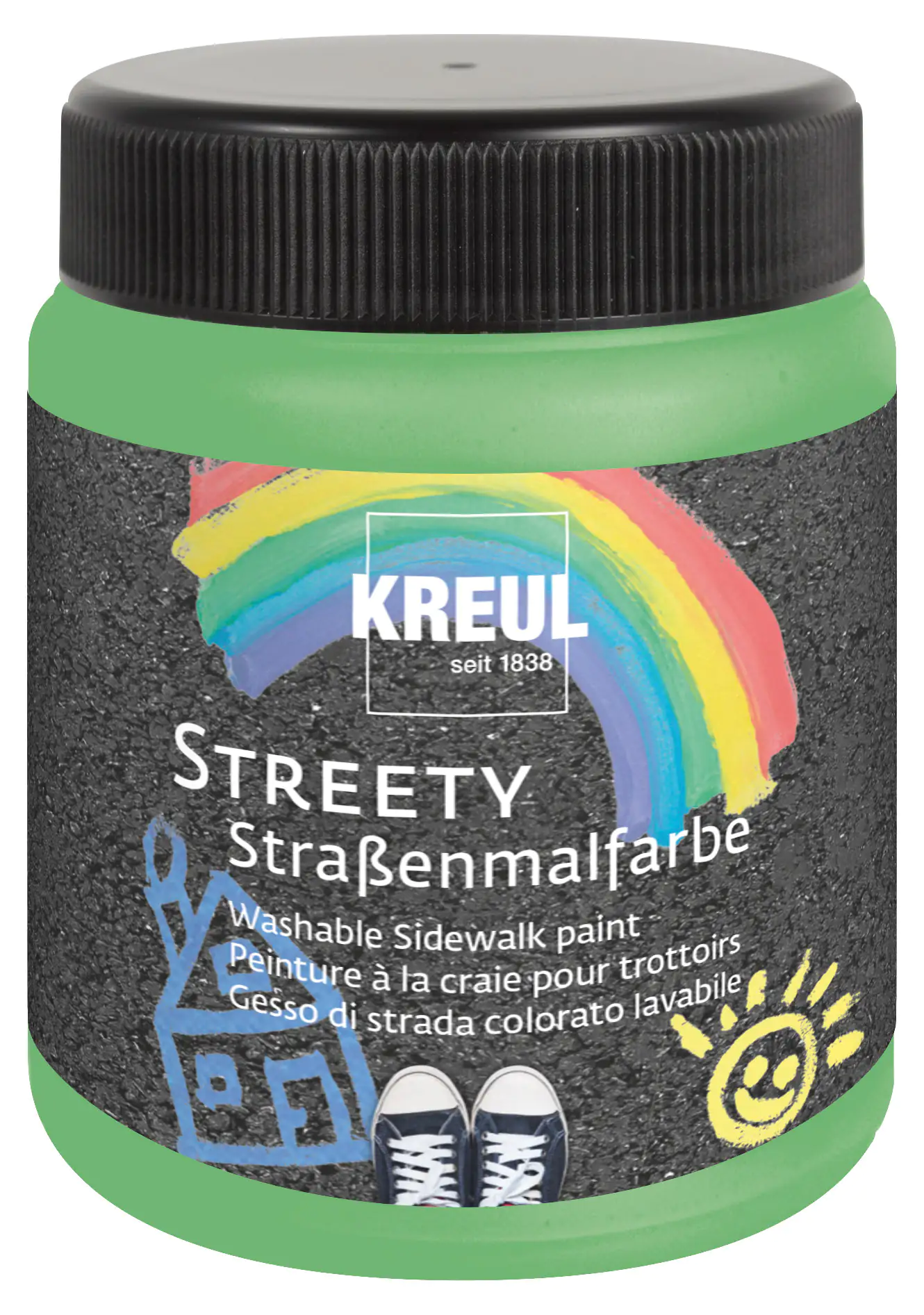 Kreul Streety Straßenmalfarbe Grashalmgrün 200 ml