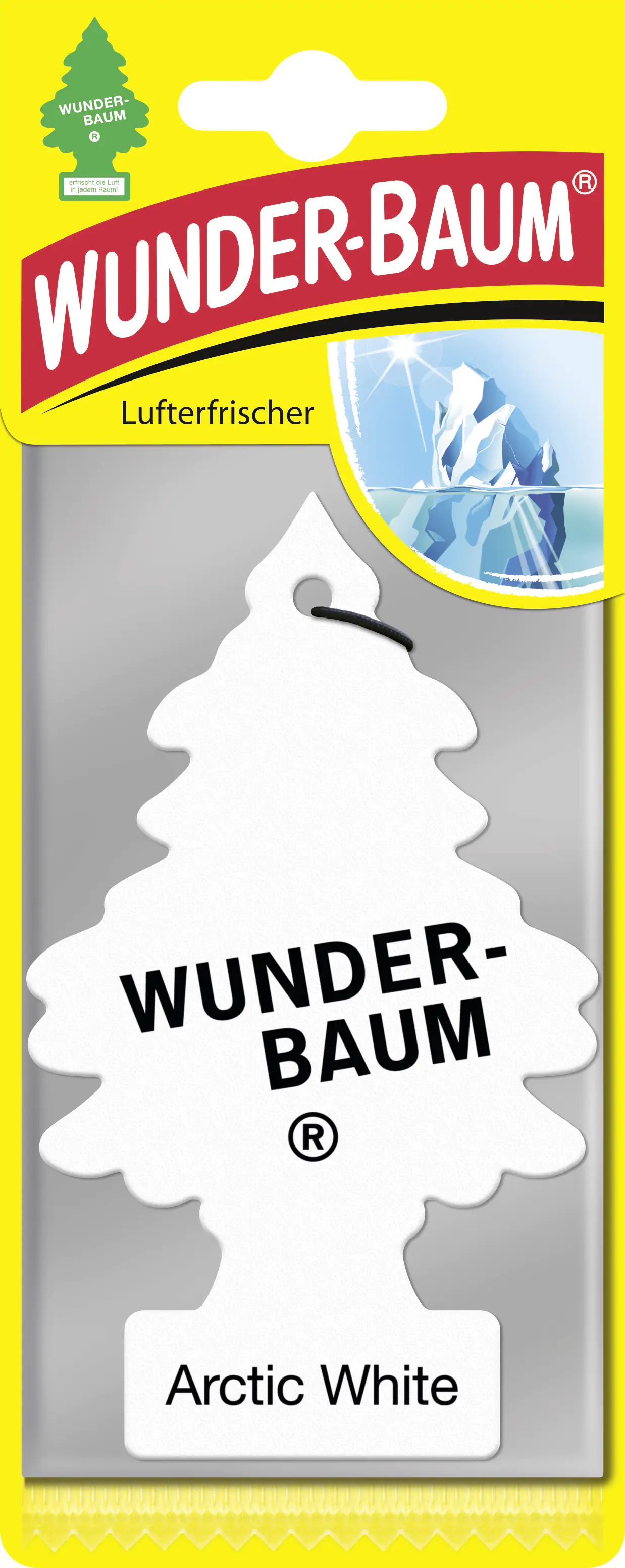 Wunderbaum Papierlufterfrischer Arctic White Wunderbaum Papierlufterfrischer Arctic White