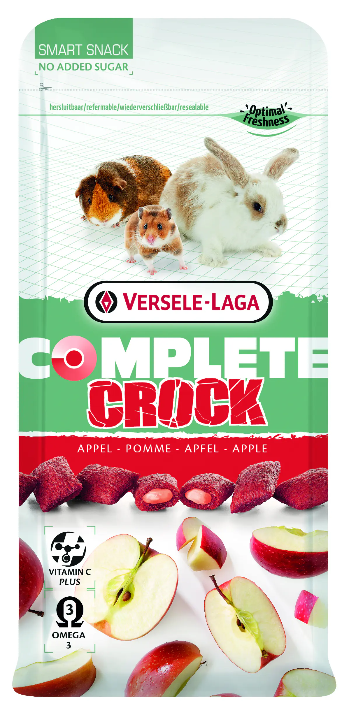 Complete Crock Apple 50 g Snacks für Kaninchen und Nagetiere