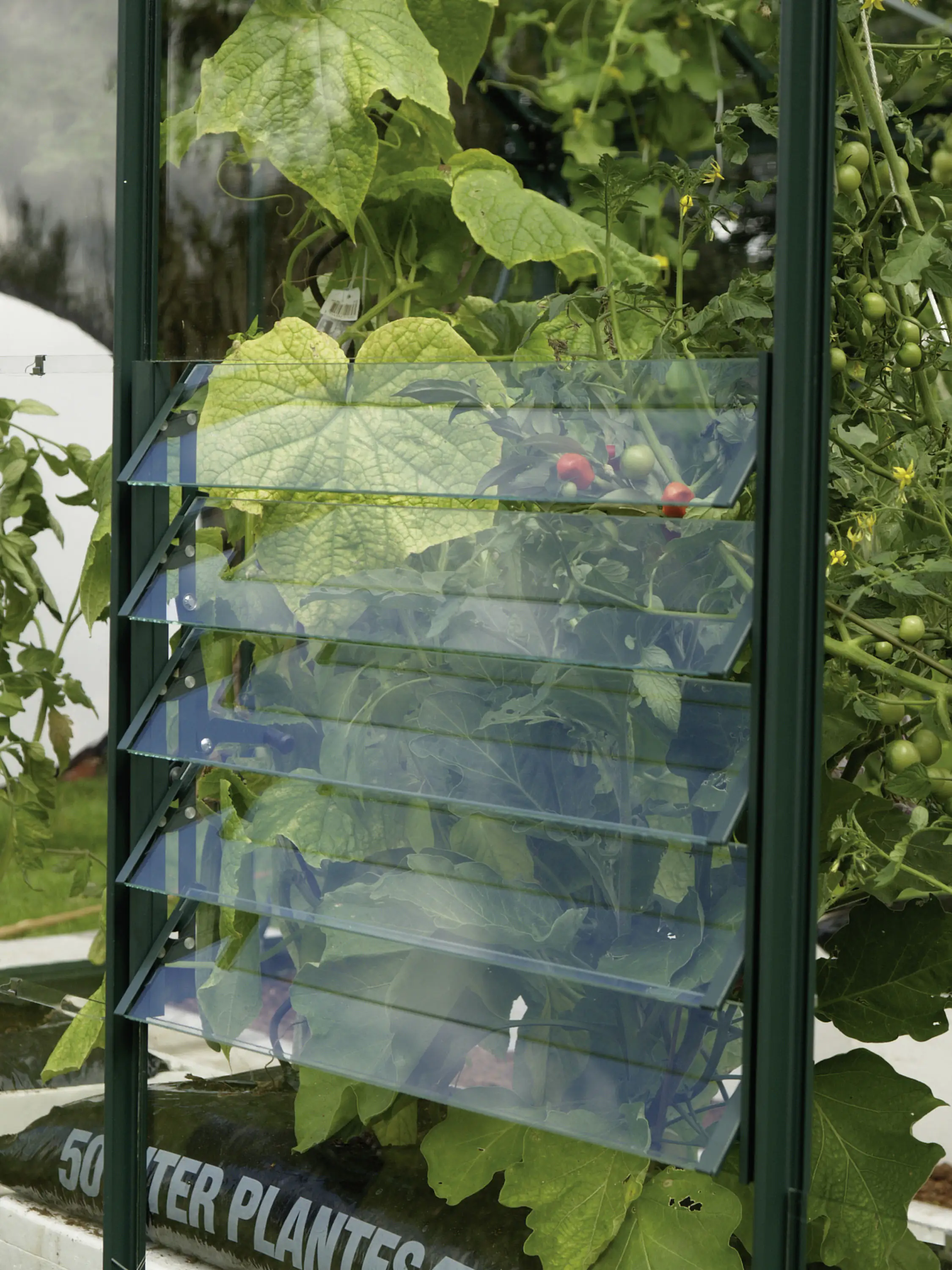 Vitavia Lamellen-Wandfenster 61 x 45 cm smaragd Vitavia Lamellen-Wandfenster 61 x 45 cm smaragd