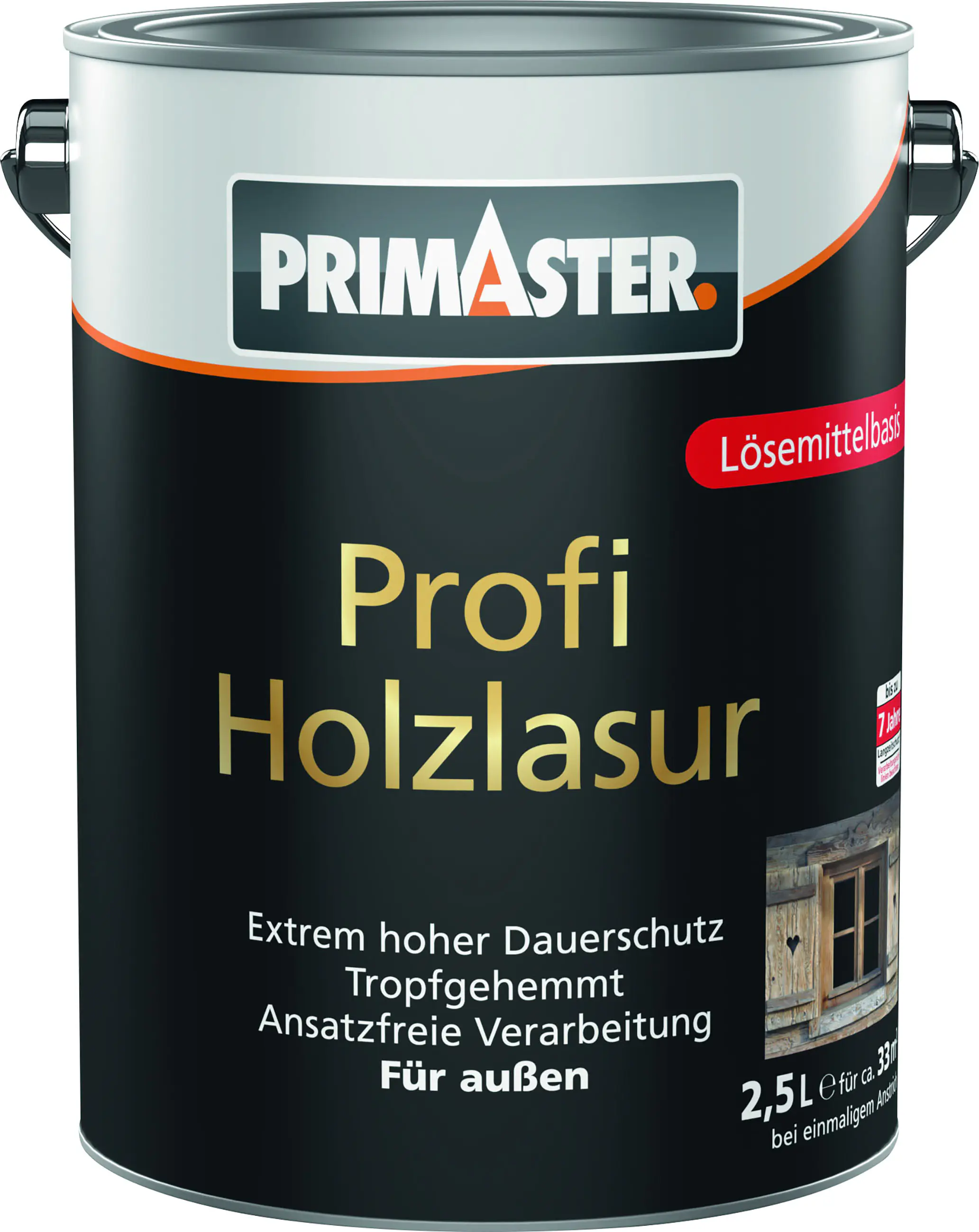 Primaster Profi Holzlasur 2,5 L palisander