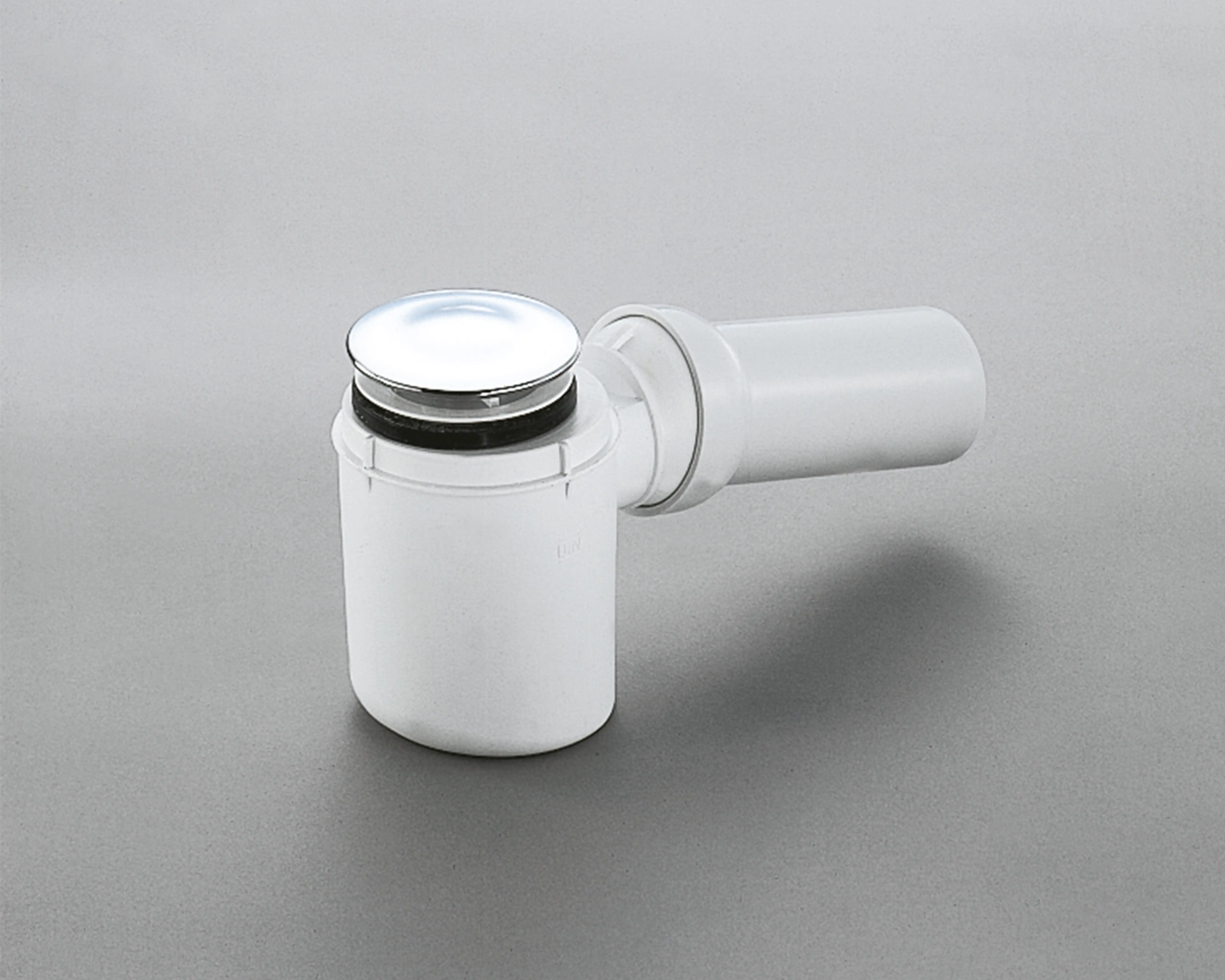 Schulte Ablaufgarnitur für Duschwanne Edelstahl weiß