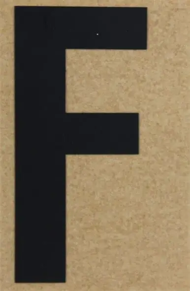 Conacord Klebebuchstabe 65 x 100 mm