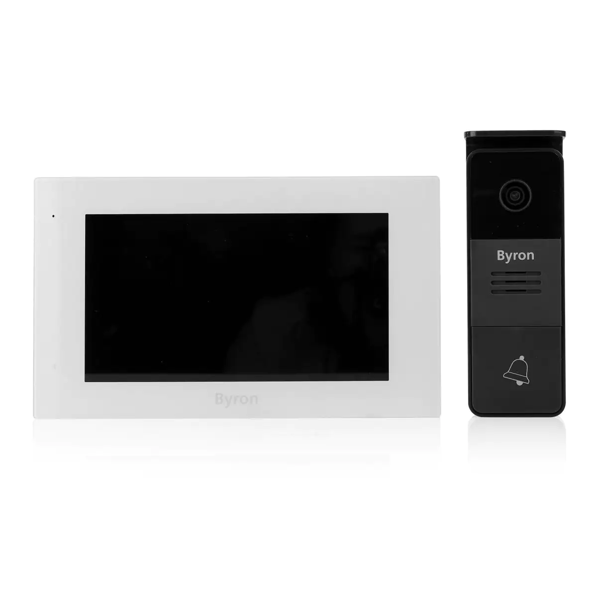 Byron Video-Türsprechanlage DIC-25712 7 Zoll Display, kabelgebunden Byron Video-Türsprechanlage DIC-25712 7 Zoll Display, kabelgebunden