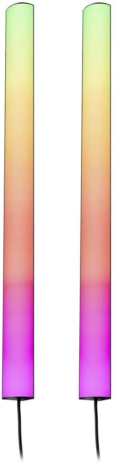 Paulmann Entertain LED Lightbar Dynamic RGB 60,5cm 2er Set dimmbar