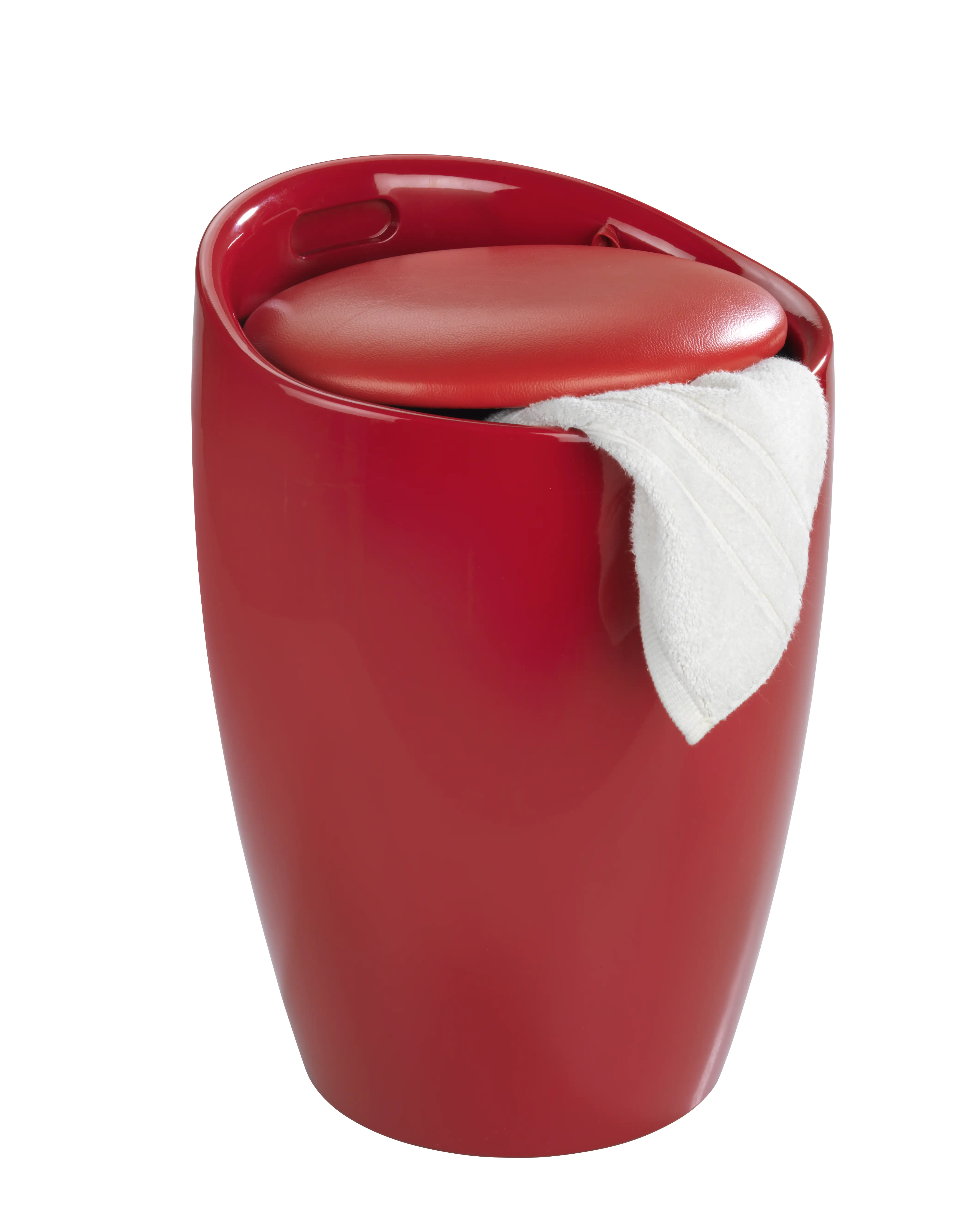 4008838206249_2 Wenko Wäschesammler Candy 20 L rot