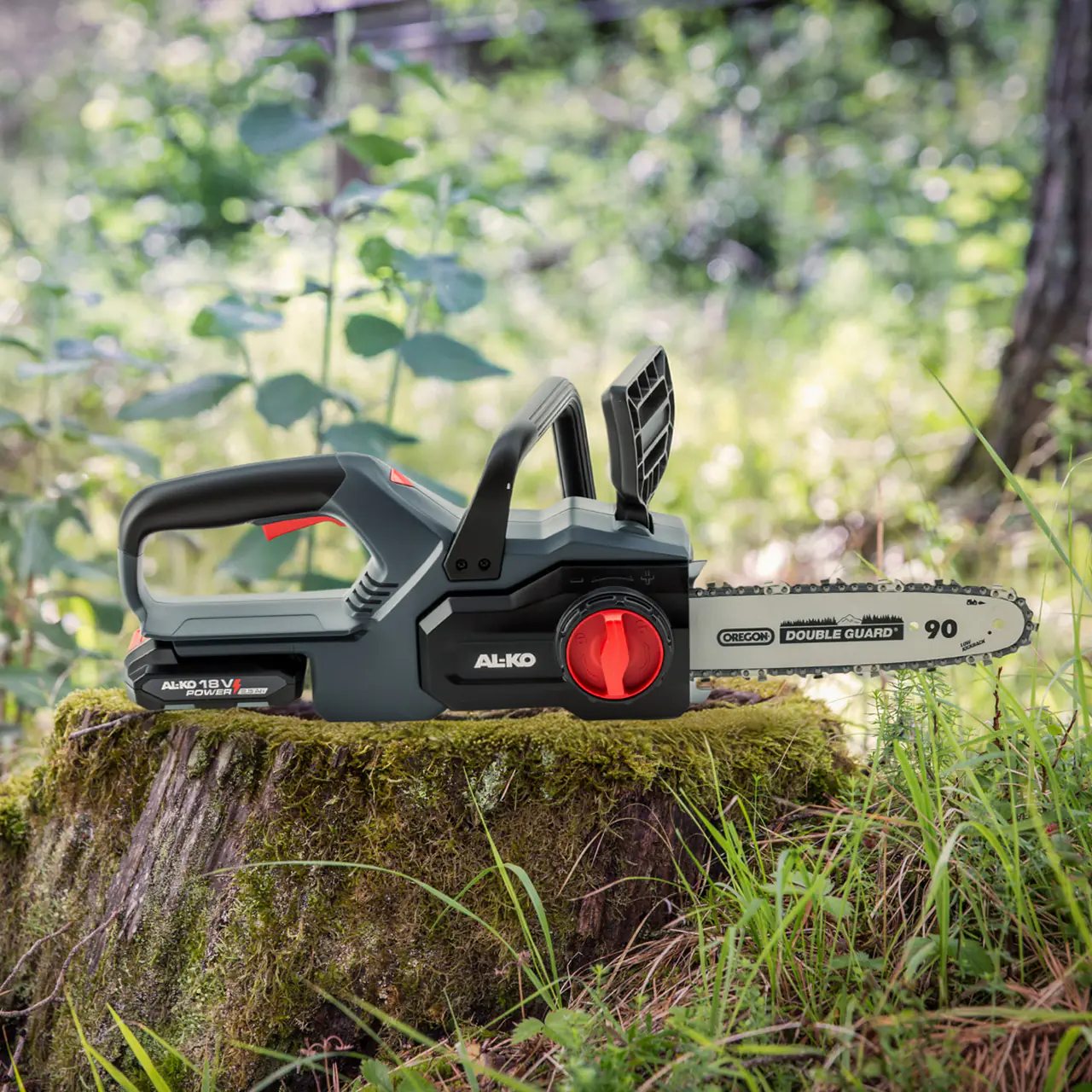 AL-KO Akku-Kettensäge CSD 1825 18 V / 36 V - 25 cm Schwertlänge ohne Akku und Ladegerät