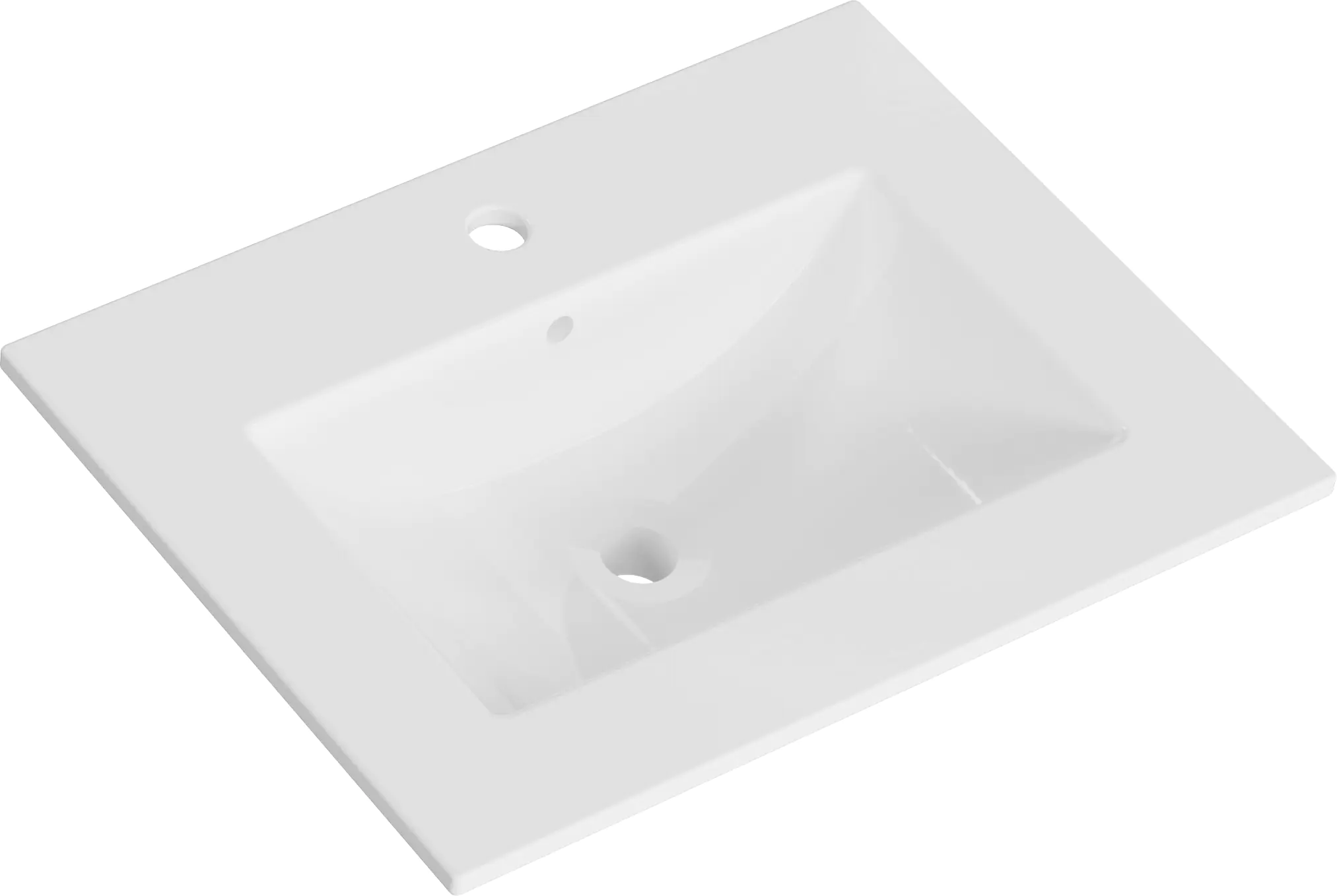 Primaster Keramikwaschbecken 61 cm Düsseldorf weiß