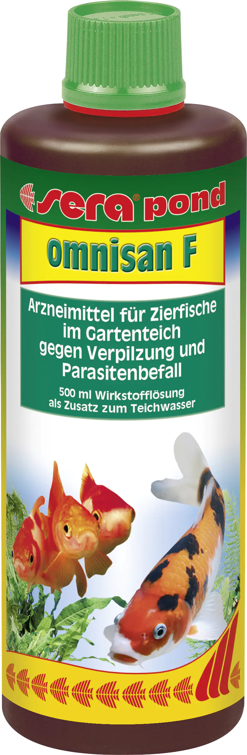 Sera Pond Arzneimittel für Teichfische Omnisan F 500 ml Sera Pond Arzneimittel für Teichfische Omnisan F 500 ml