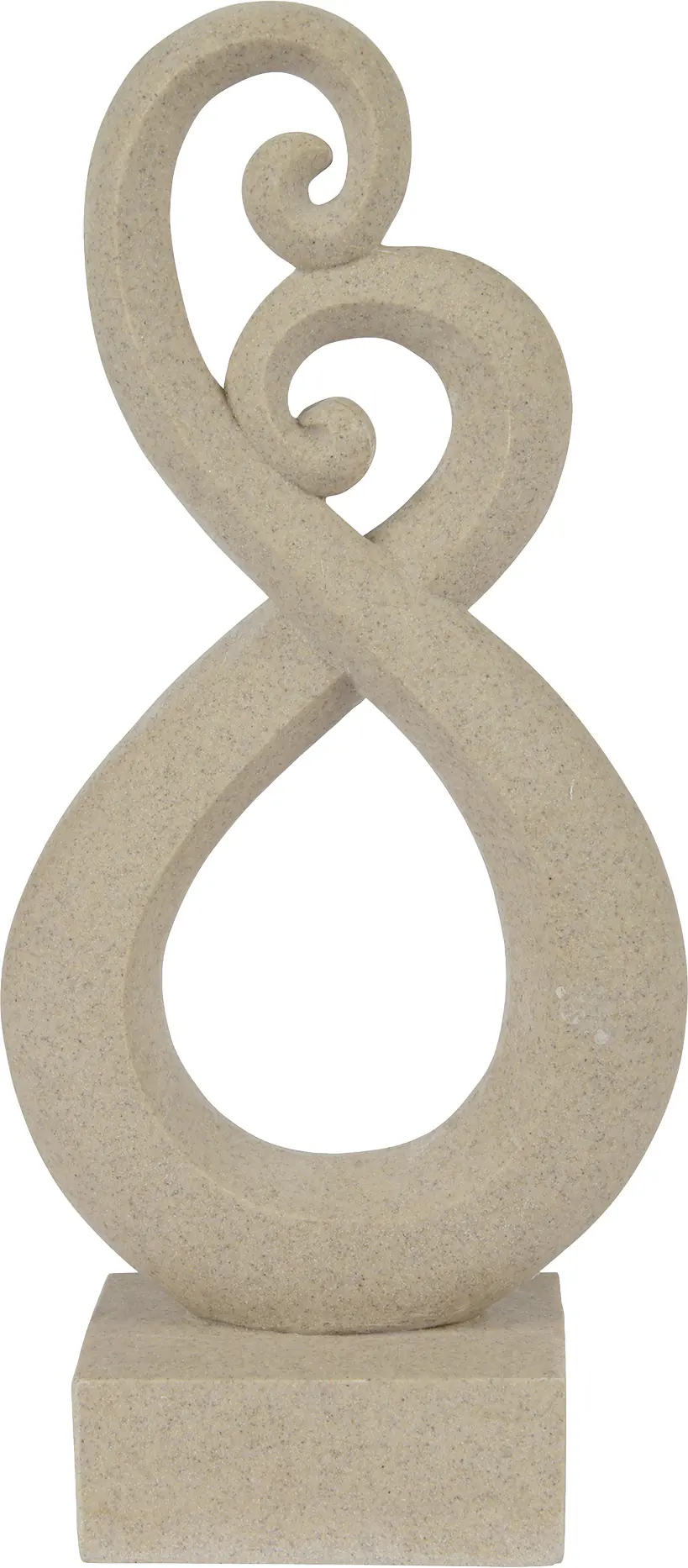 Kaemingk Tisch-Deko Polyresin braun 30 cm