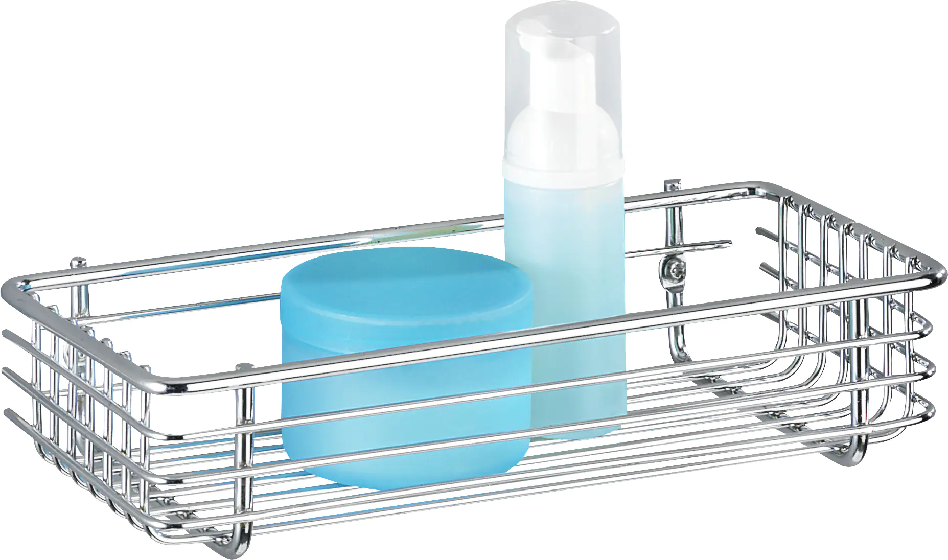 Wenko Duschkorb Milano Stahl, chrom