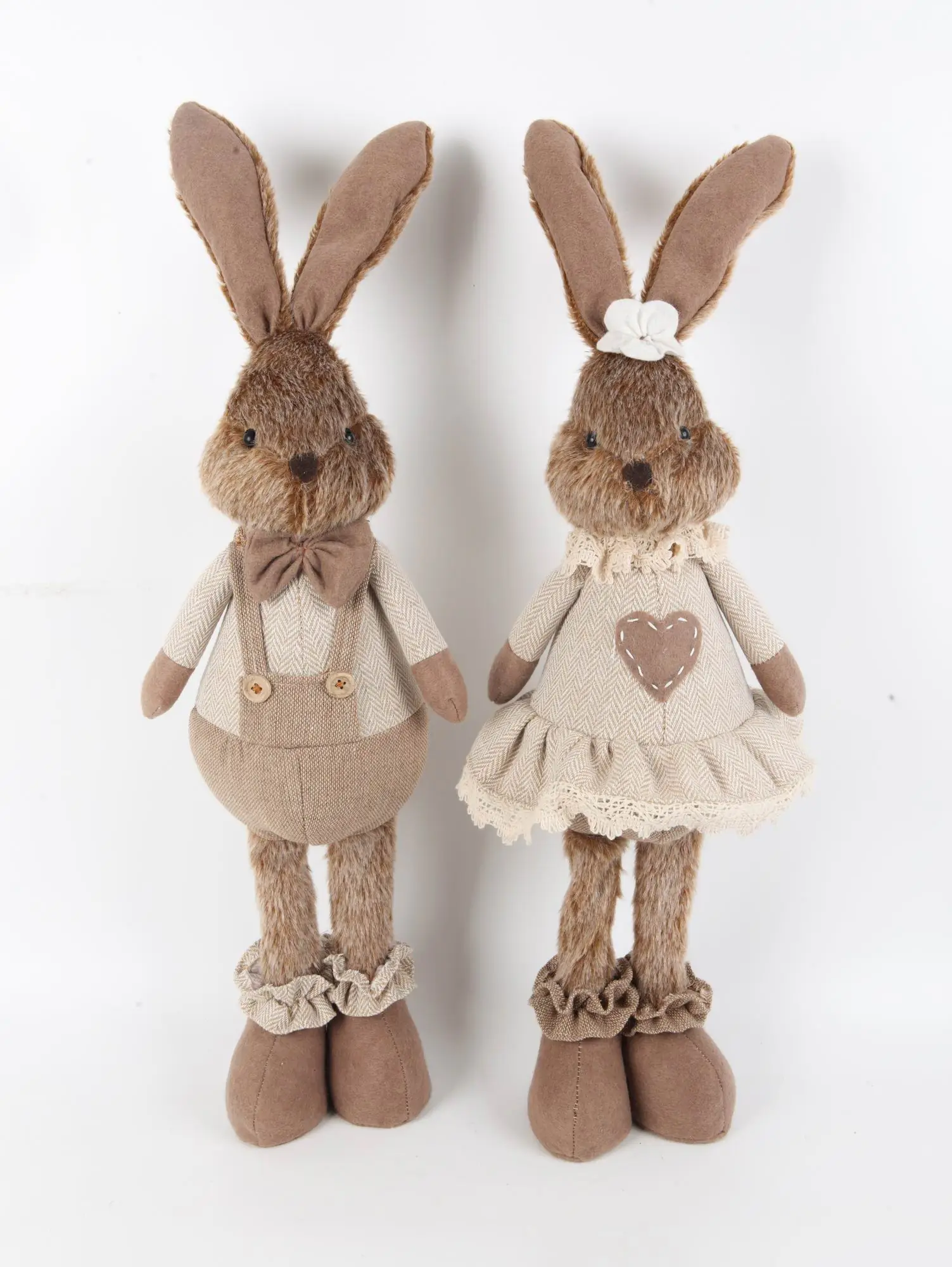 TrendLine Dekofigur Hase 60 cm braun       