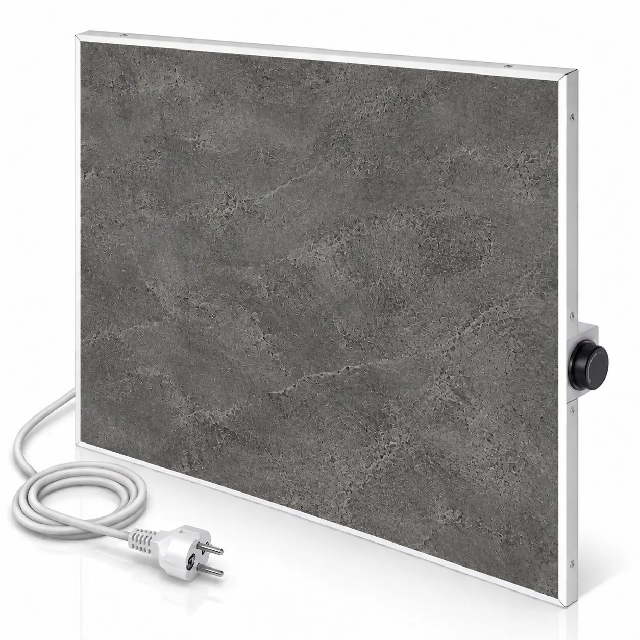 Bella Jolly Infrarot Keramikheizkörper 60 x 60 cm 440 Watt natursteinoptik