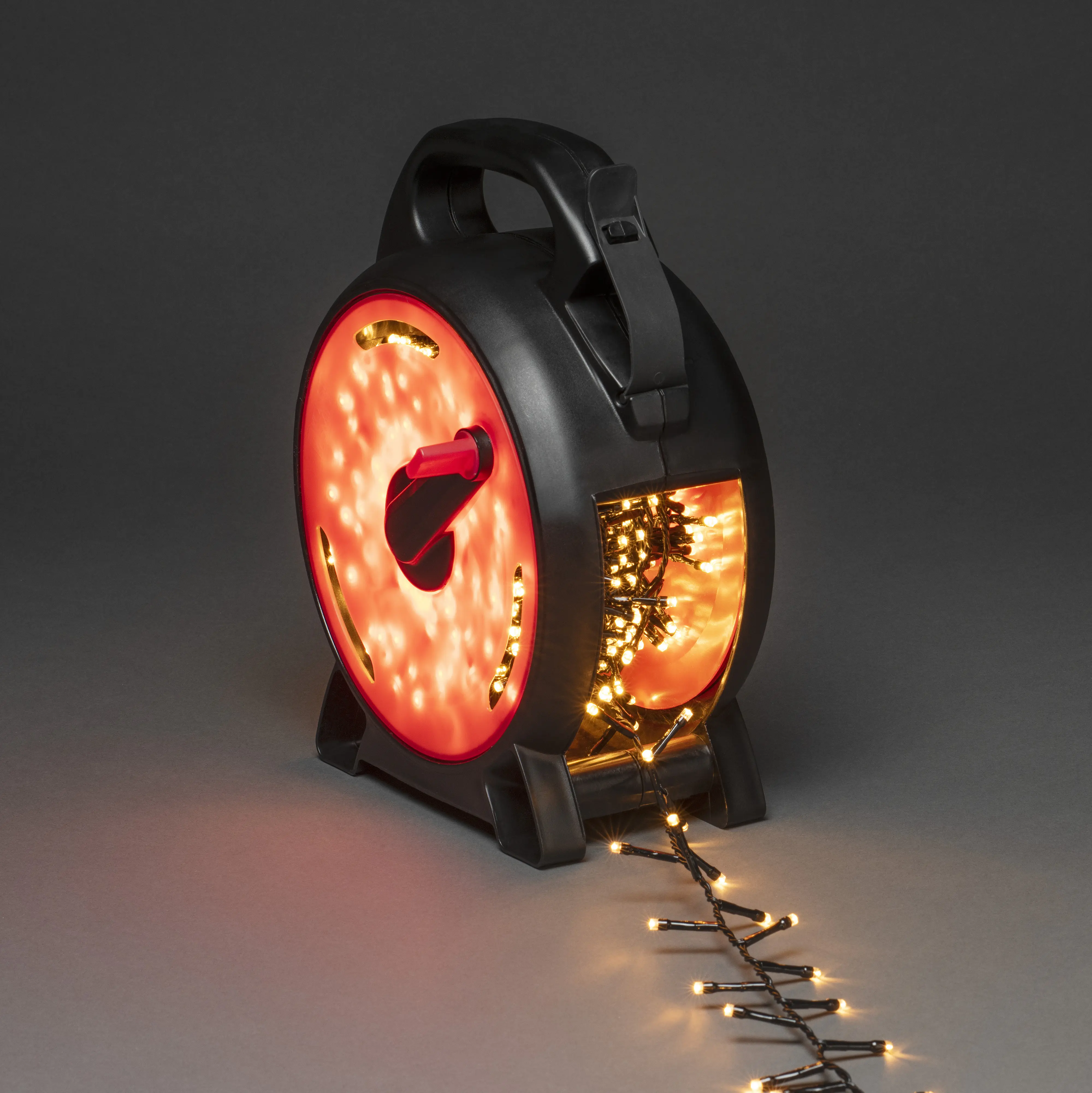 Konstsmide Micro LED Compactlights Lichterkette 400 bernstein mit Aufroller Konstsmide Micro LED Compactlights Lichterkette 400 bernstein mit Aufroller