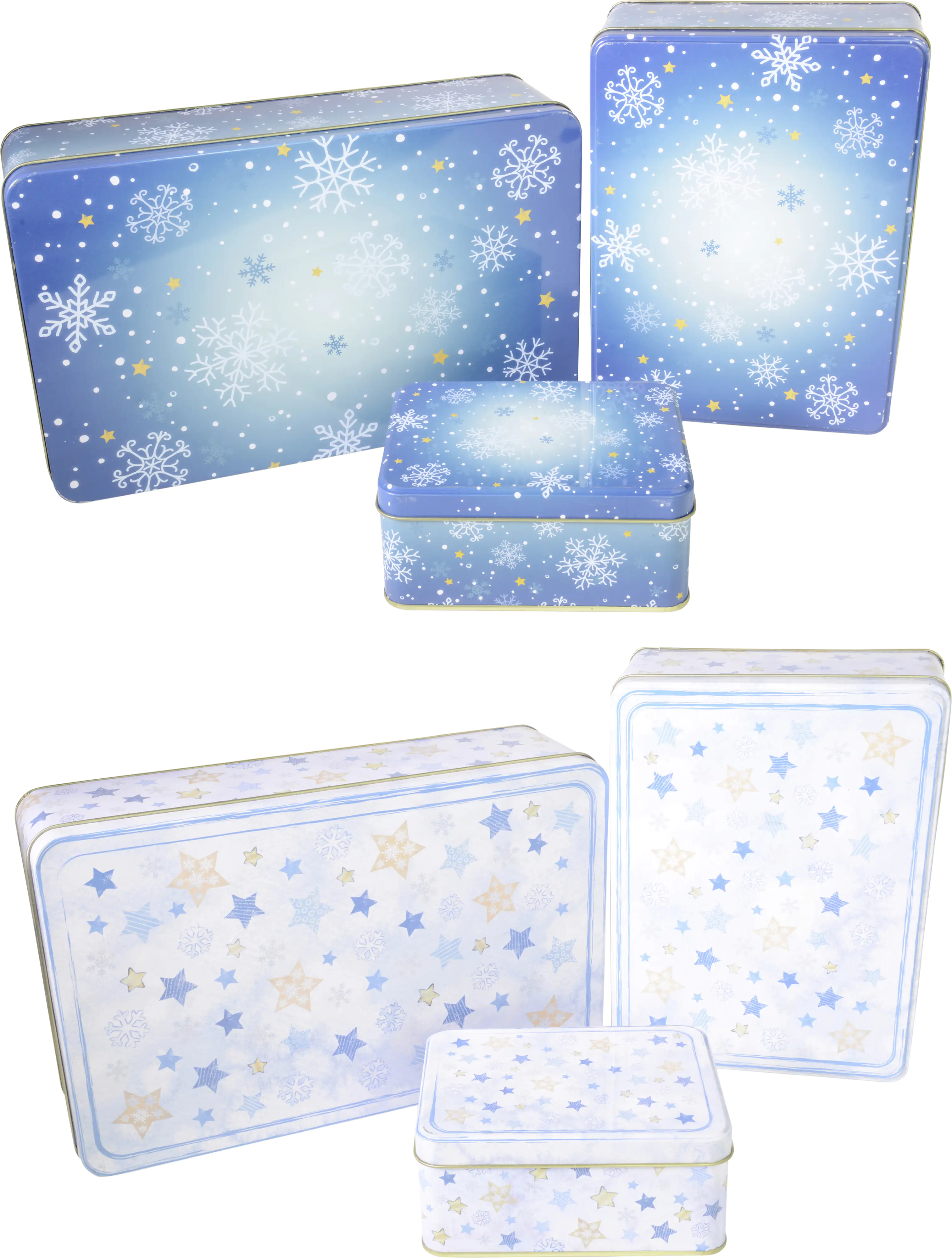 Riffelmacher Gebäckdosen 3-er Set verschiedene Motive