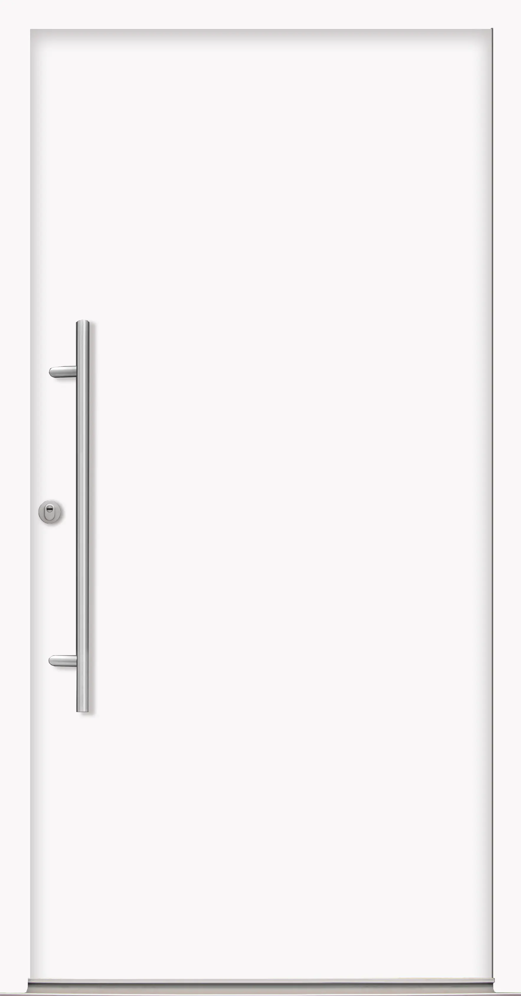 Splendoor Haustür Passivedoor Premium B05 RC2 Weiß DIN Links 100 x 210 cm