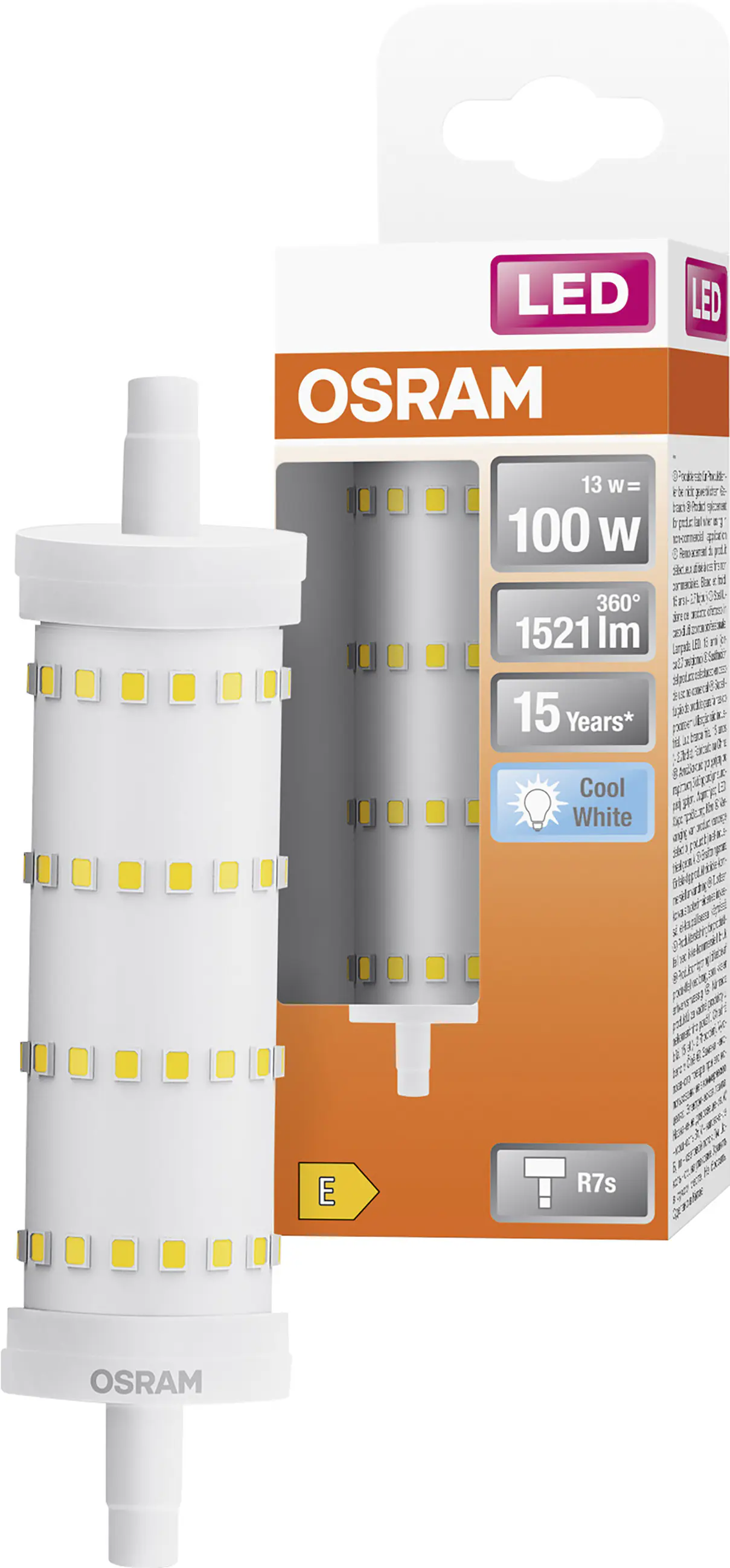 Osram LED Leuchtmittel Line 118  R7s 13 W kaltweiß Osram LED Leuchtmittel Line 118  R7s 13 W kaltweiß