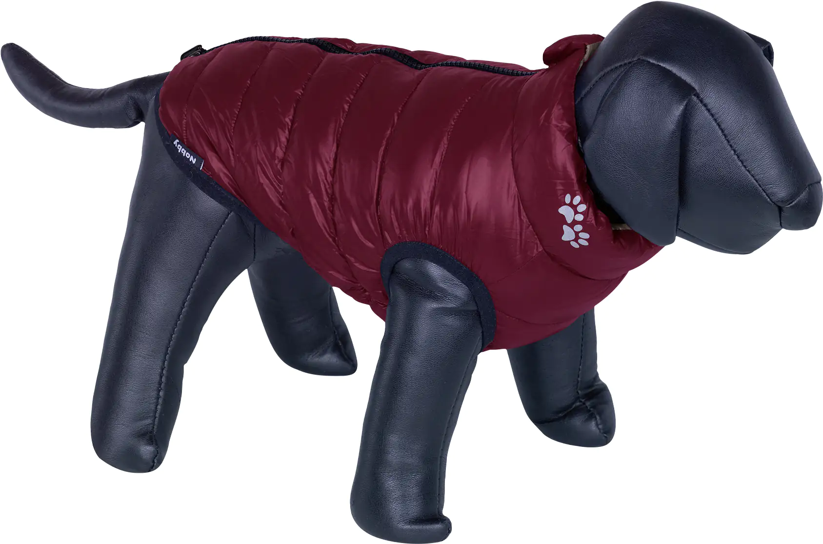 Nobby Hundemantel Light bordeaux -grau Nobby Hundemantel Light bordeaux -grau