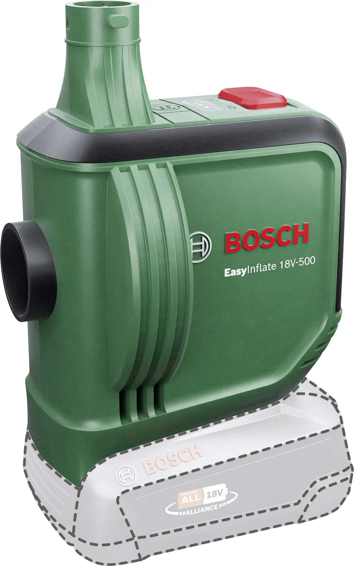 Bosch Akku-Luftpumpe EasyInflate 18V-500 Solo Bosch Akku-Luftpumpe EasyInflate 18V-500 Solo