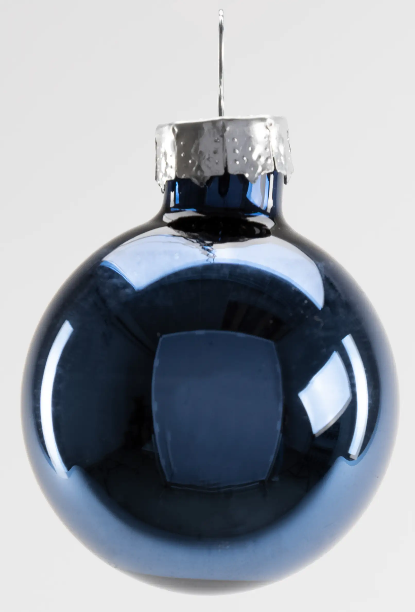 TrendLine Mini-Christbaumkugeln aus Glas Ø 3,5 cm nachtblau 16 Stück