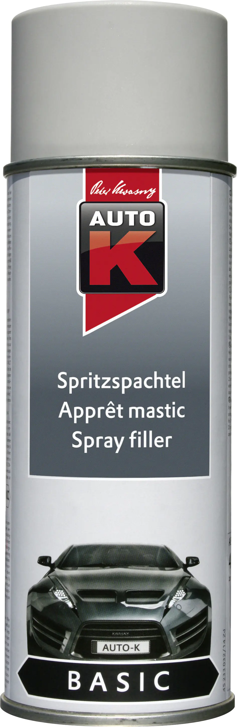 Auto-K Spritzspachtel Basic grau 400ml Auto-K Spritzspachtel Basic grau 400ml