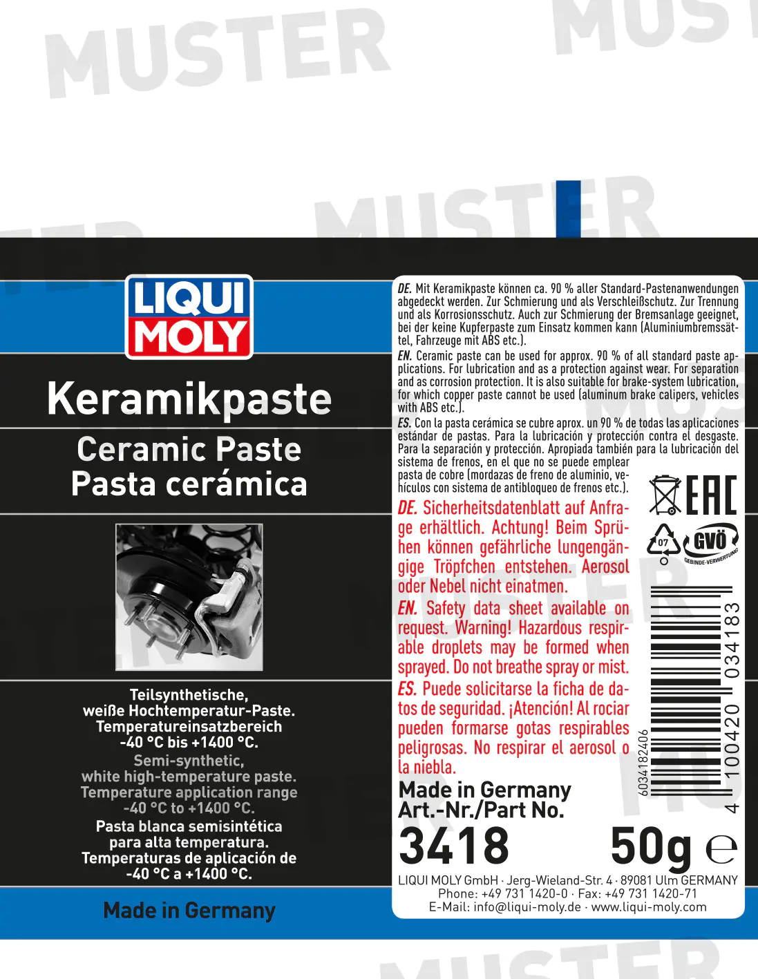 Liqui Moly Keramik-Paste 50 g