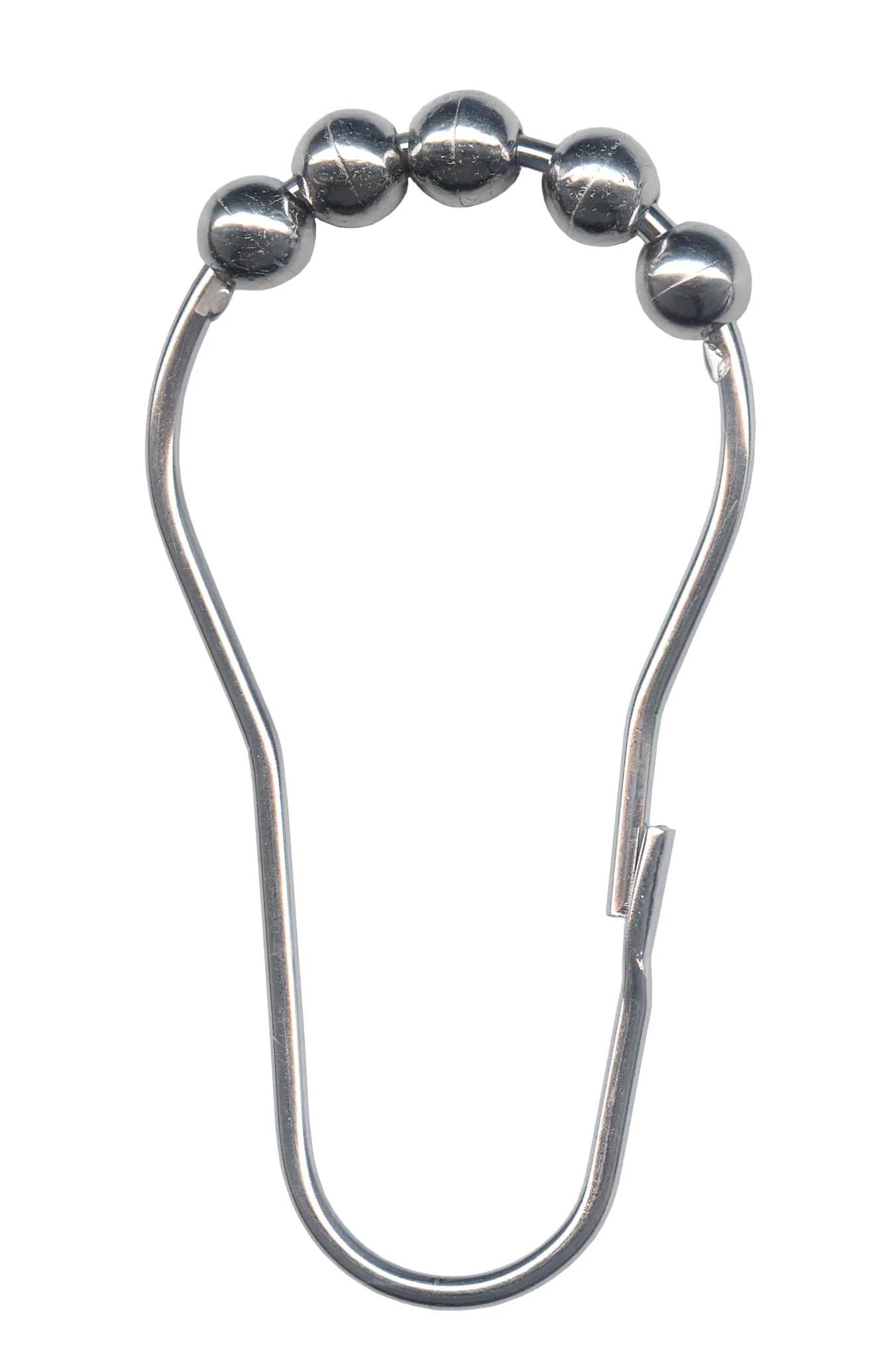 Kleine Wolke Duschvorhangringe Boccia chrom