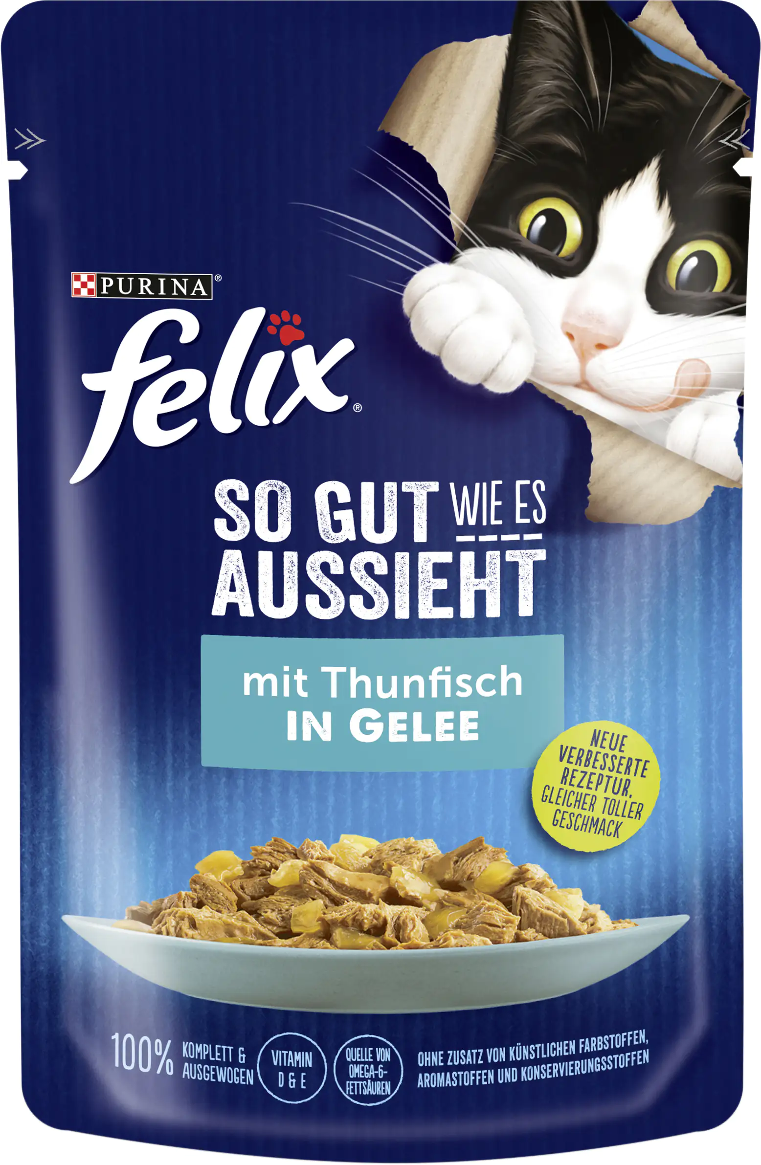 Felix So gut wie es aussieht in Gelee mit Thunfisch 85 g