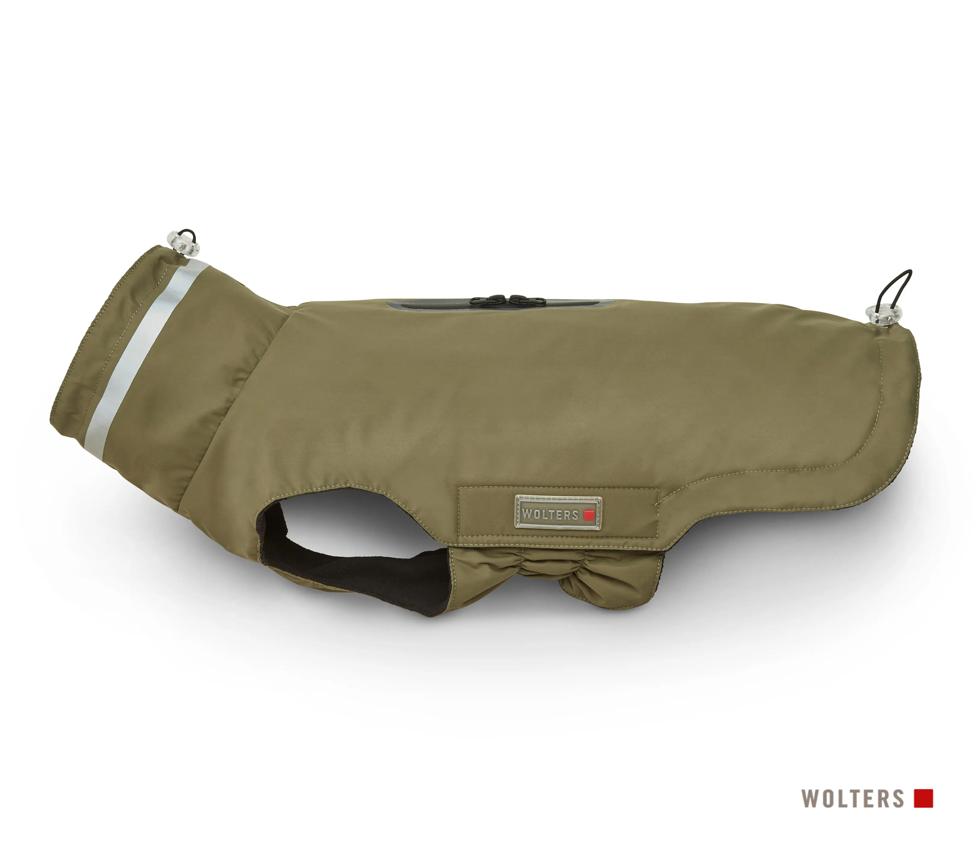 Wolters Hundebekleidung Outdoorjacke Modern Classic für Dackel olive