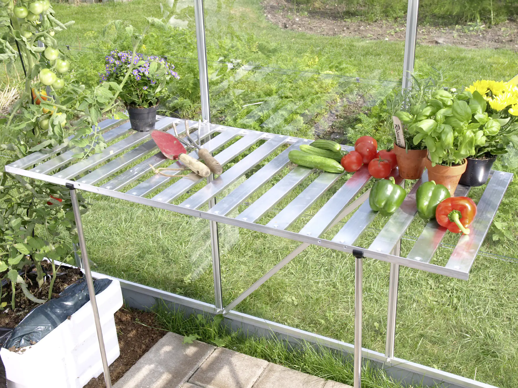 Vitavia Alutisch 120 x 56 x 81 aluminium