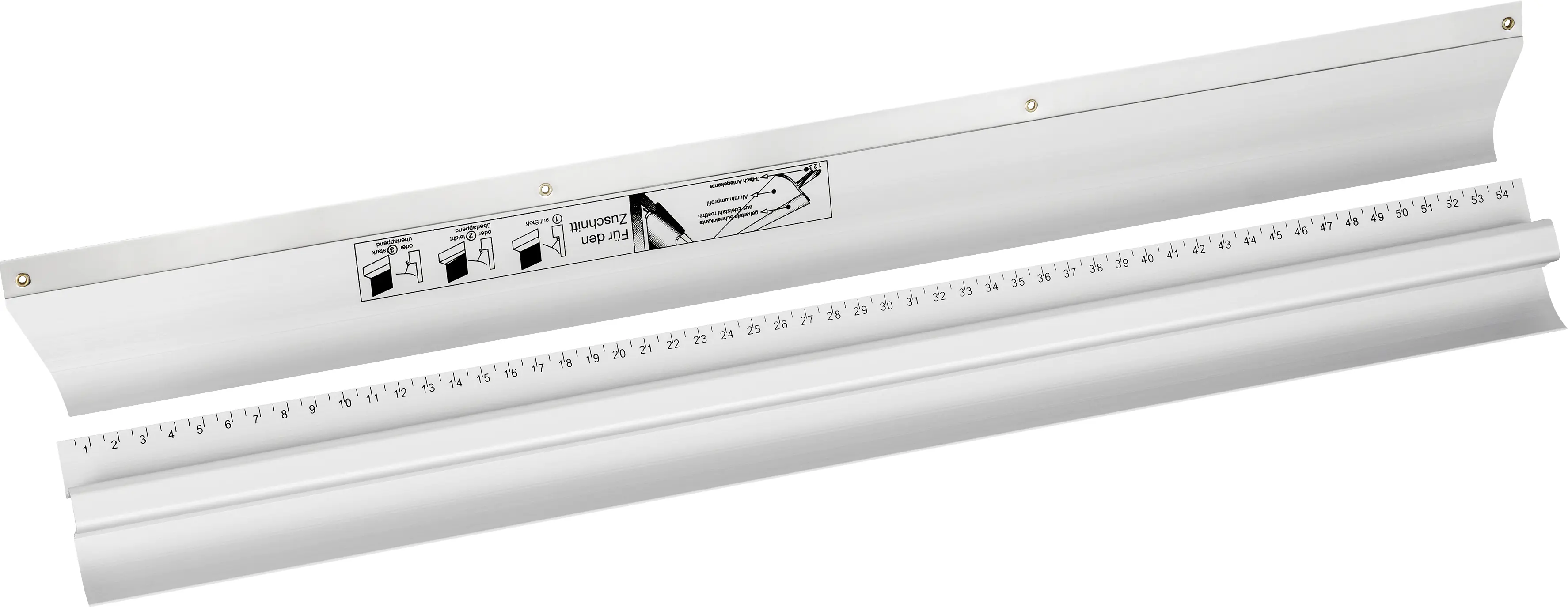 Color Expert Dreikantschiene und Anpressprofil 58,5 cm Color Expert Dreikantschiene und Anpressprofil 58,5 cm