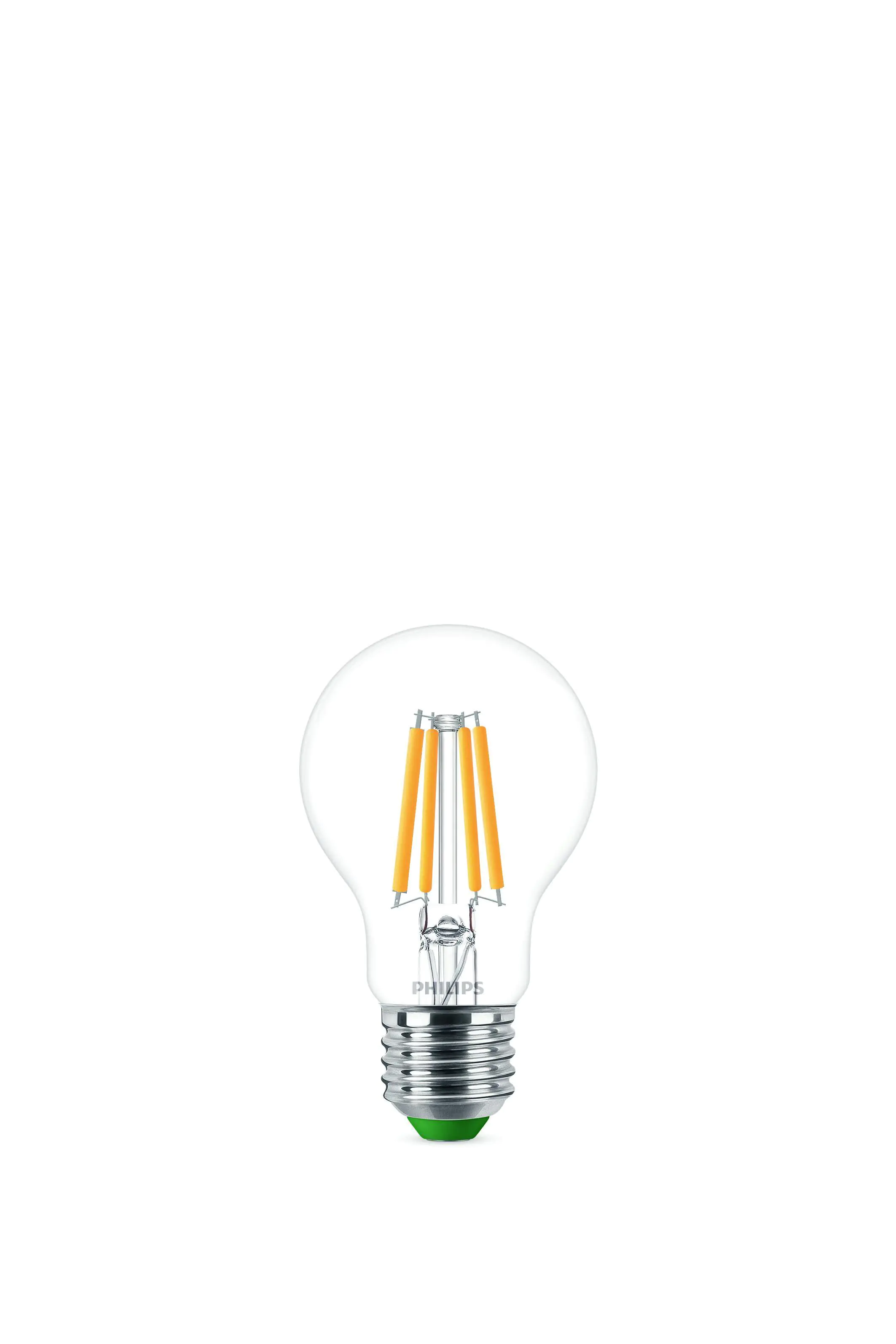 Philips LED-Leuchtmittel A60 E27 4W  klar 2e Pack