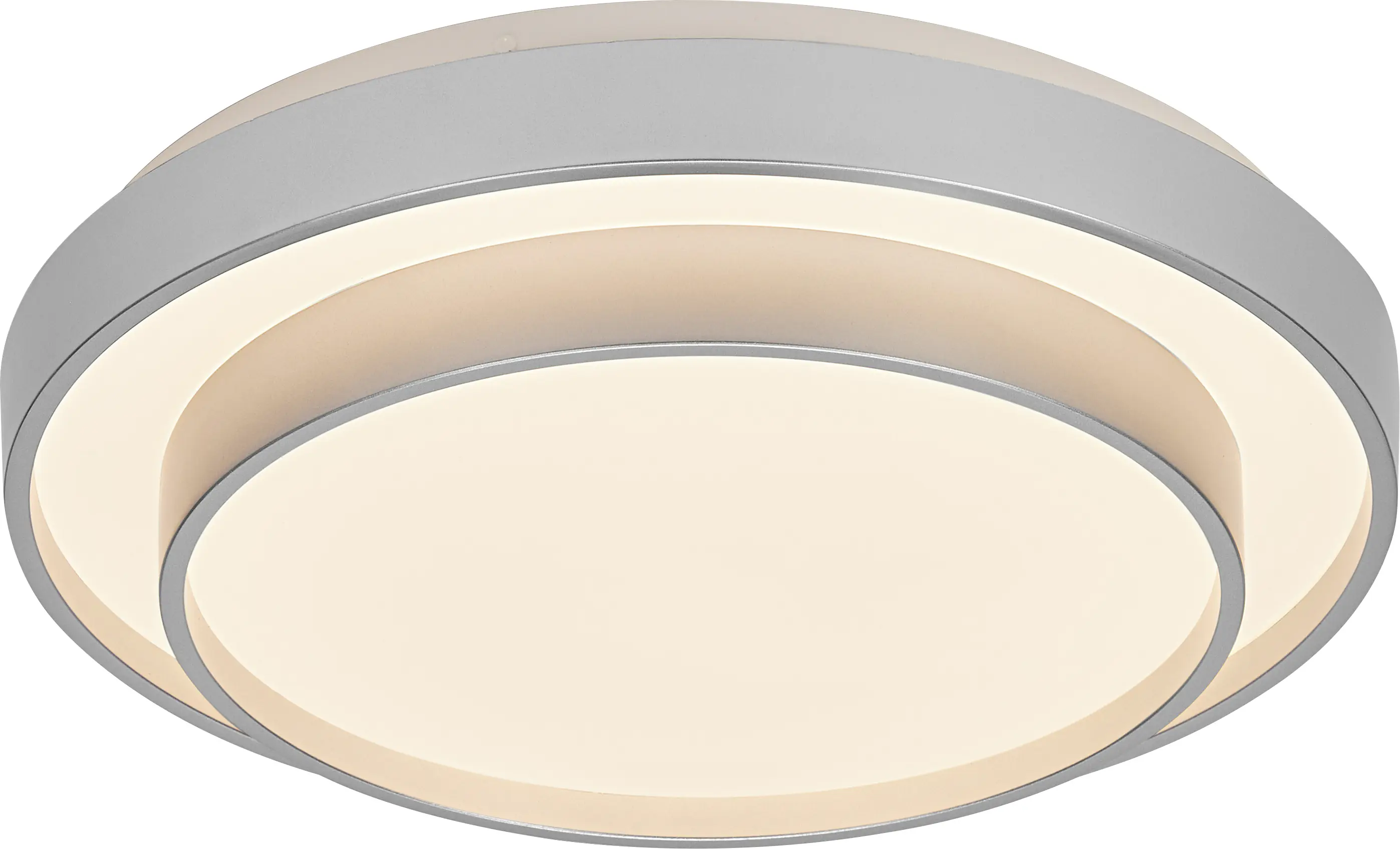 Osram LED-Deckenleuchte Orbis Razon Ø38,5 cm 24 W silber warmweiß