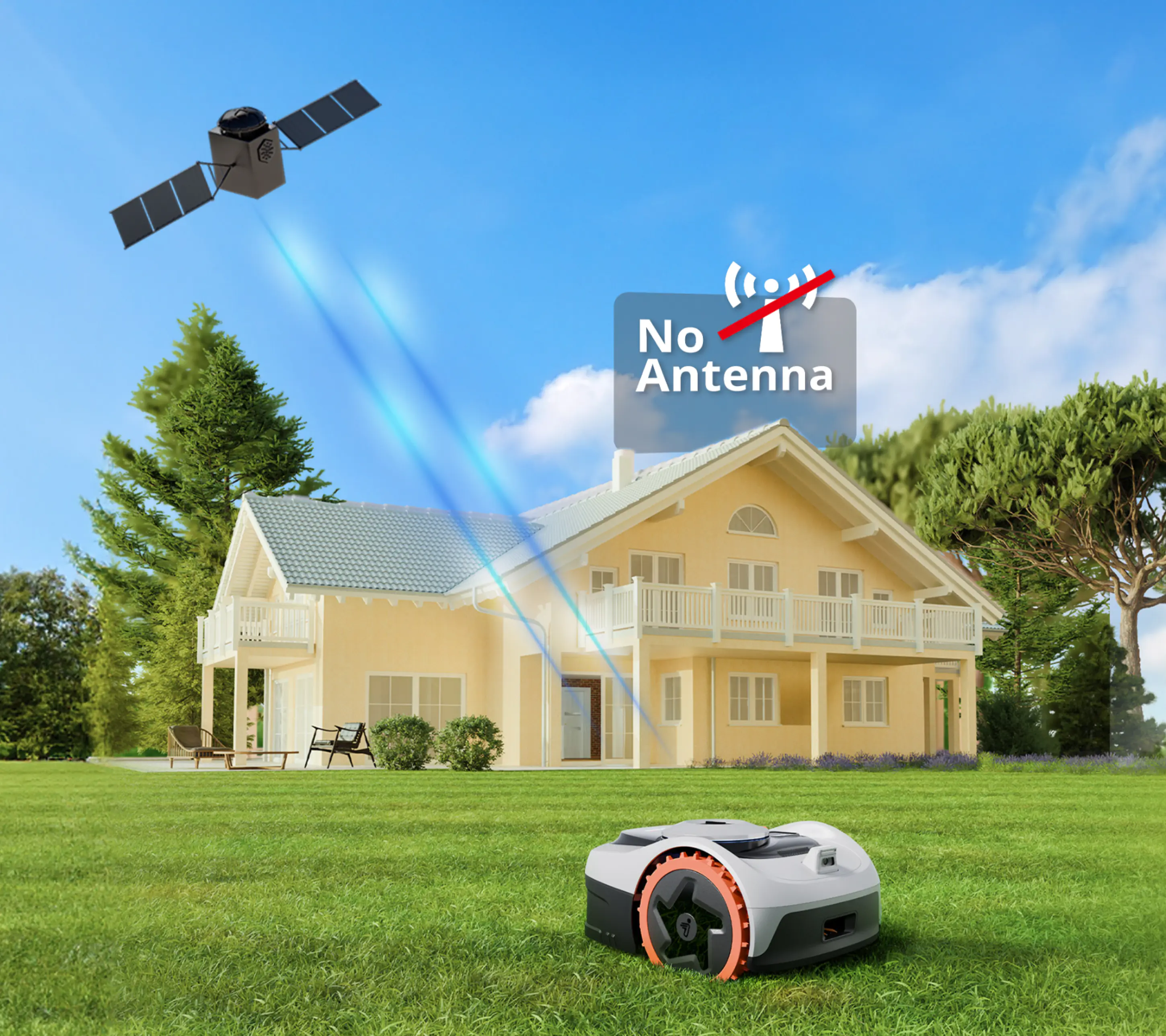 Segway Mähroboter Navimow i208 AWD 18cm/800m² mit APP