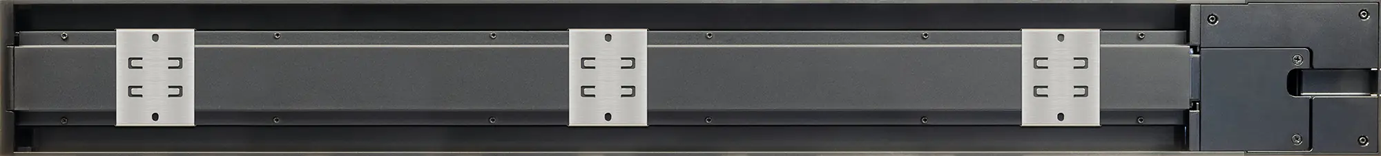 Schwaiger Modulare Stromleiste 75 cm max. 3680W schwarz Schwaiger Modulare Stromleiste 75 cm max. 3680W schwarz