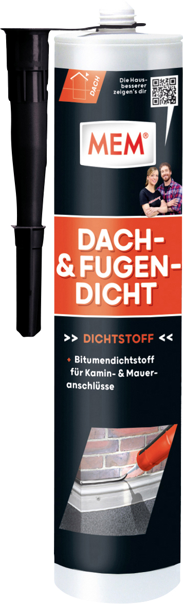 MEM Bitumen Dach- und Fugen-Dicht lmf 300 ml