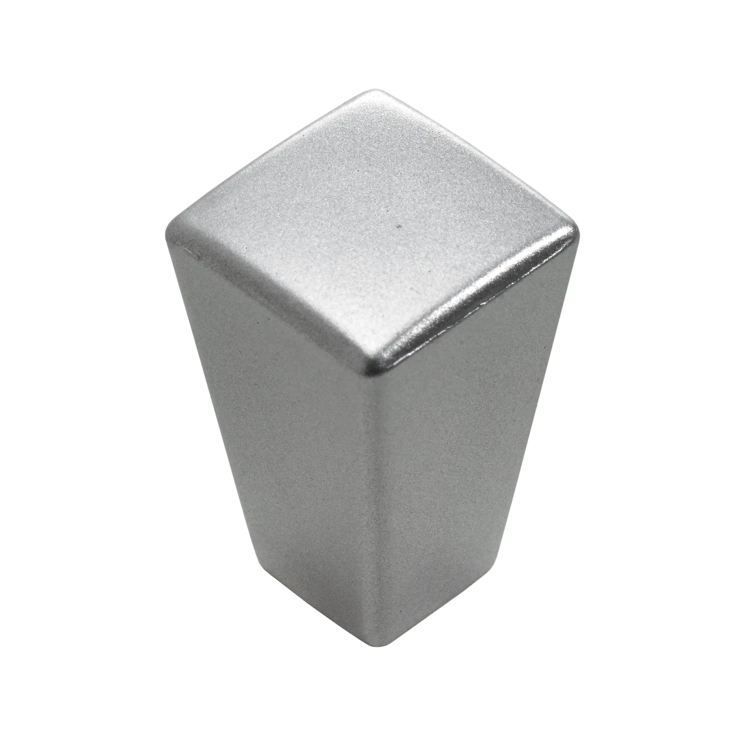 Hettich Möbelknopf Kunststoff silber 15,0 x 15,0 mm - 1 Stück