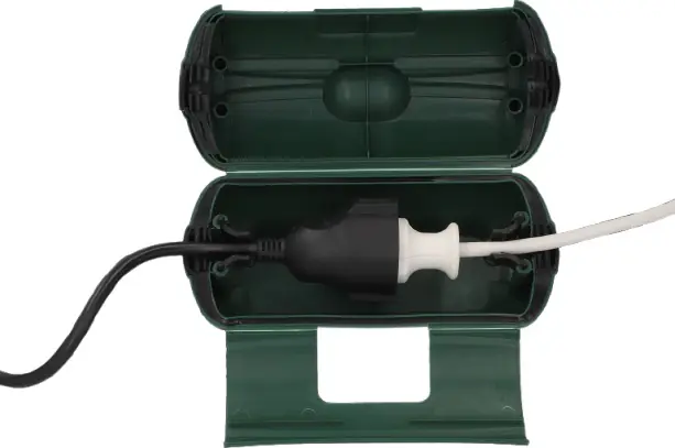 Steckerbox Safe-Box groß IP44 grün Steckerbox Safe-Box groß IP44 grün