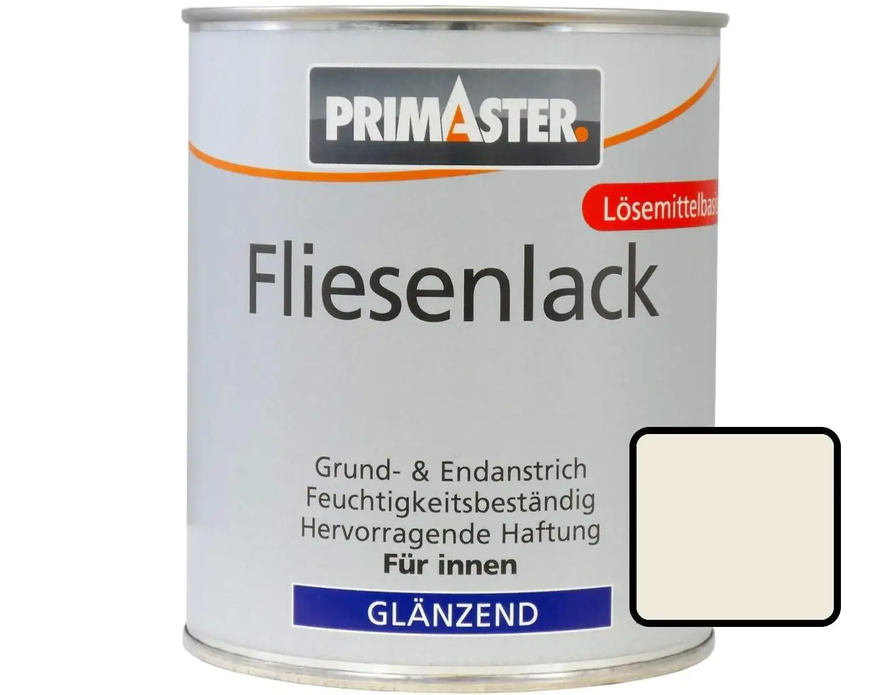 Primaster Fliesenlack 750 ml cremeweiß glänzend