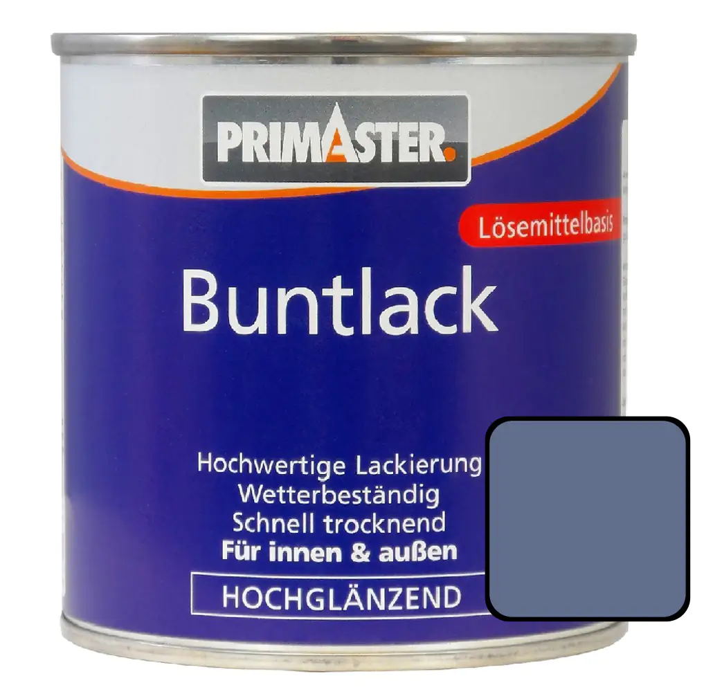 Primaster Buntlack RAL 5014 750 ml taubenblau hochglänzend