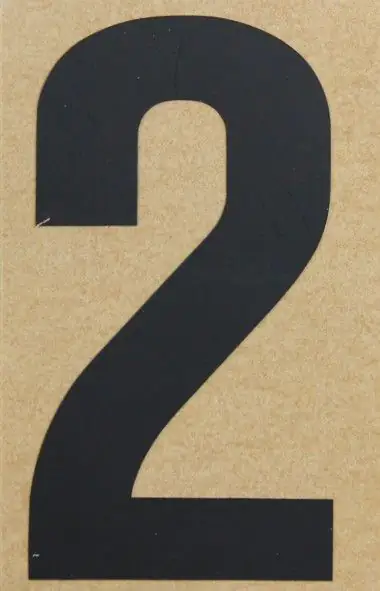 Conacord Klebezahl 55 x 50 mm