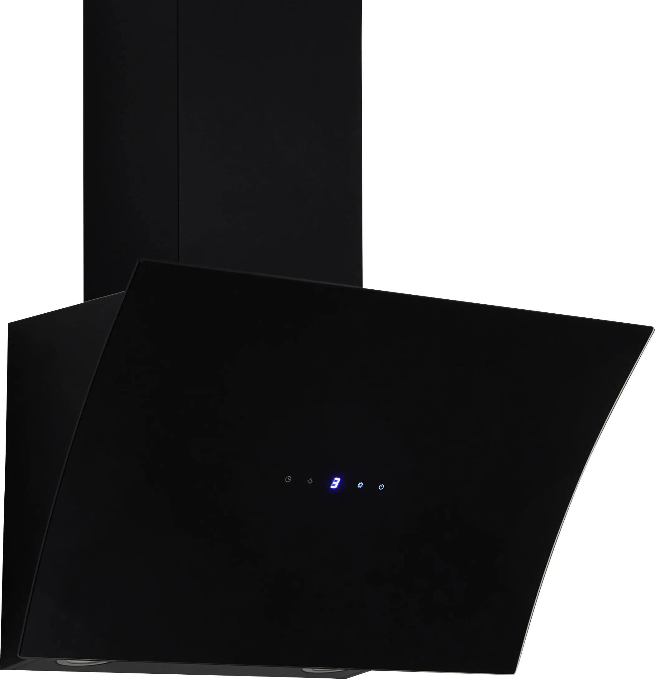 respekta konkave Schräghaube 60 cm schwarz CH55060SA++ EEK: A++ 60 cm