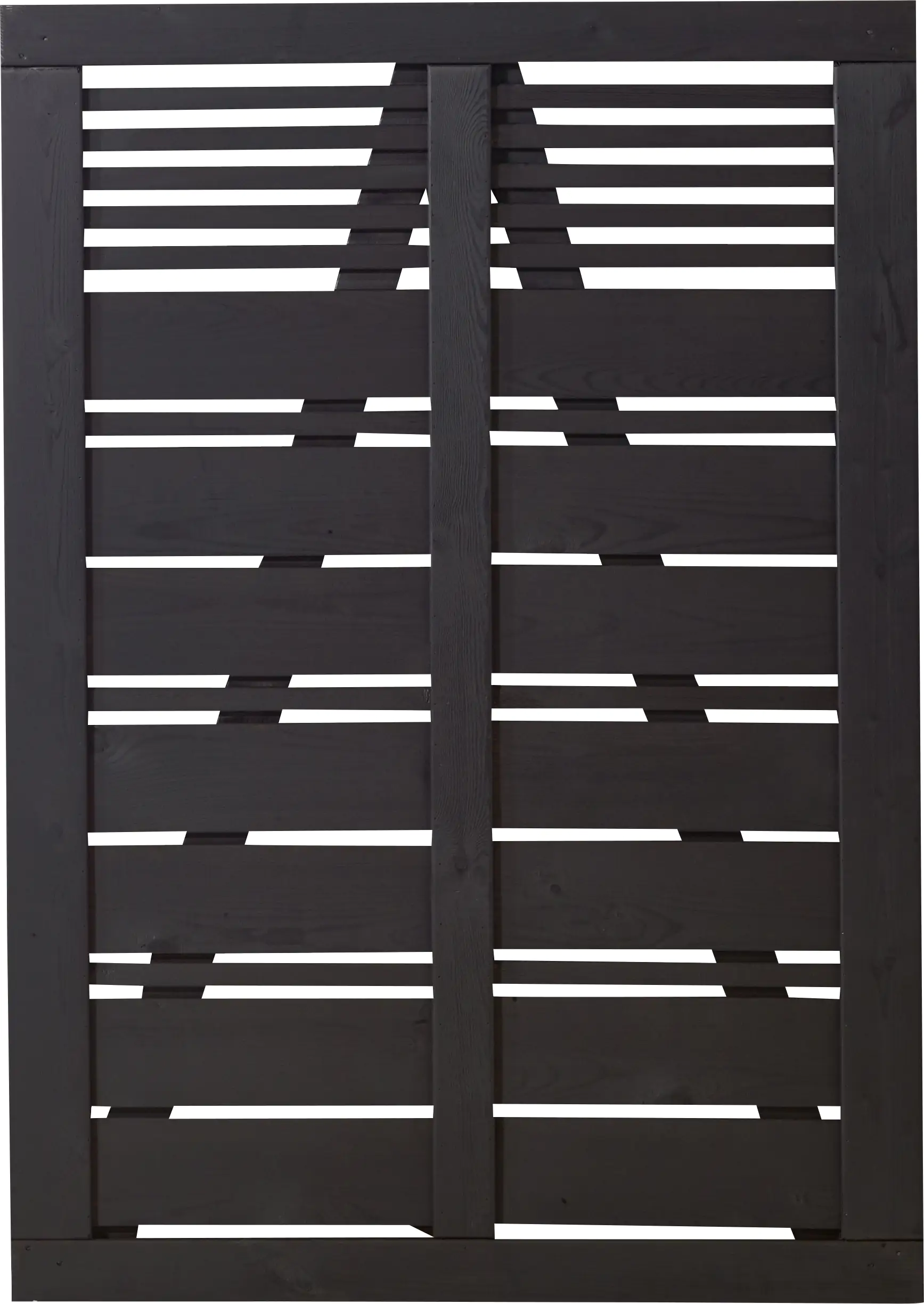 Plus Einzeltor Silence 100 x 140 cm schwarz