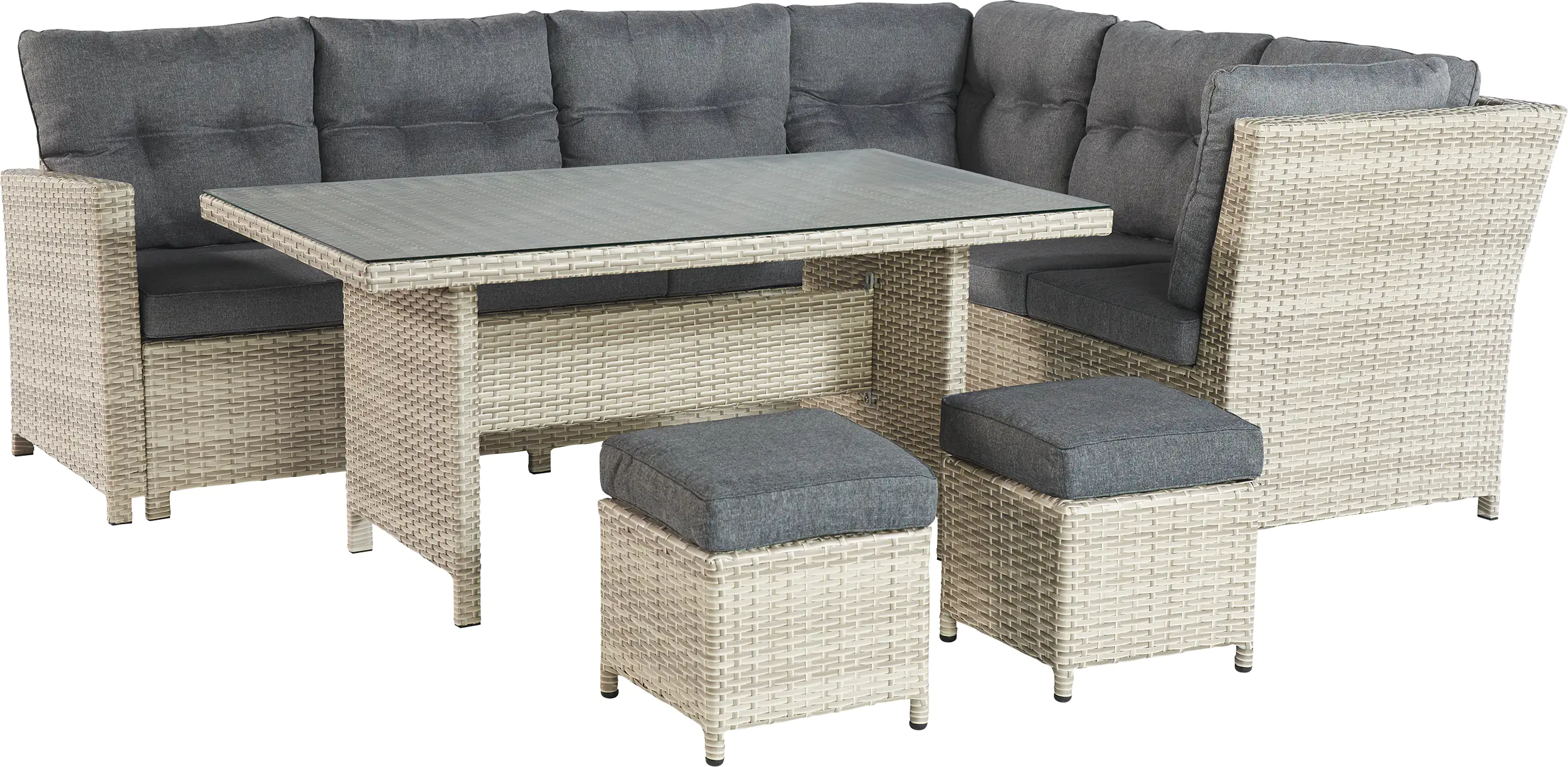 TrendLine Dining Lounge Set Caldera Basic inkl. Auflagen