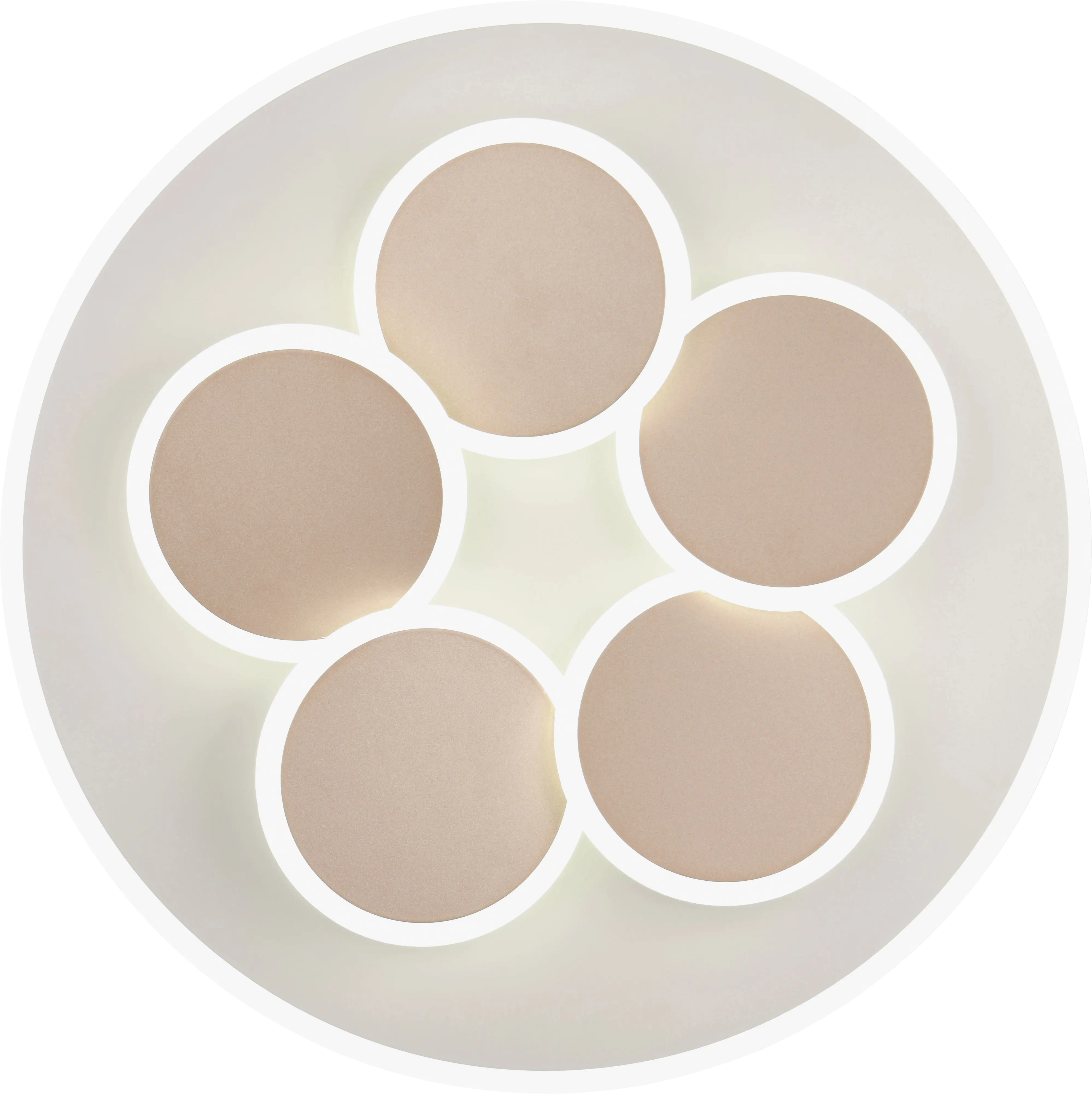 Trio Leuchten LED Deckenleuchte Mandala 35W warmweiß-kaltweiß