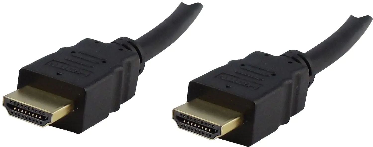 Schwaiger HDMI® Anschlusskabel HDM15 533 schwarz, 1,5m, 2x HDMI