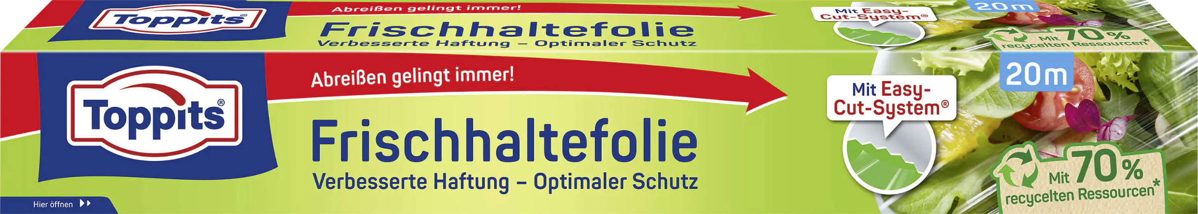 Toppits Frischhaltefolie 20 m, 32,5 cm Breit