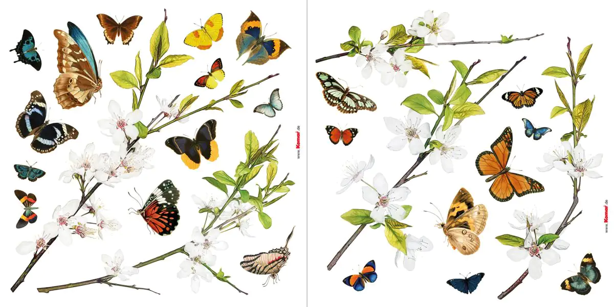 Komar Window Sticker Cheerful 31 x 31 cm